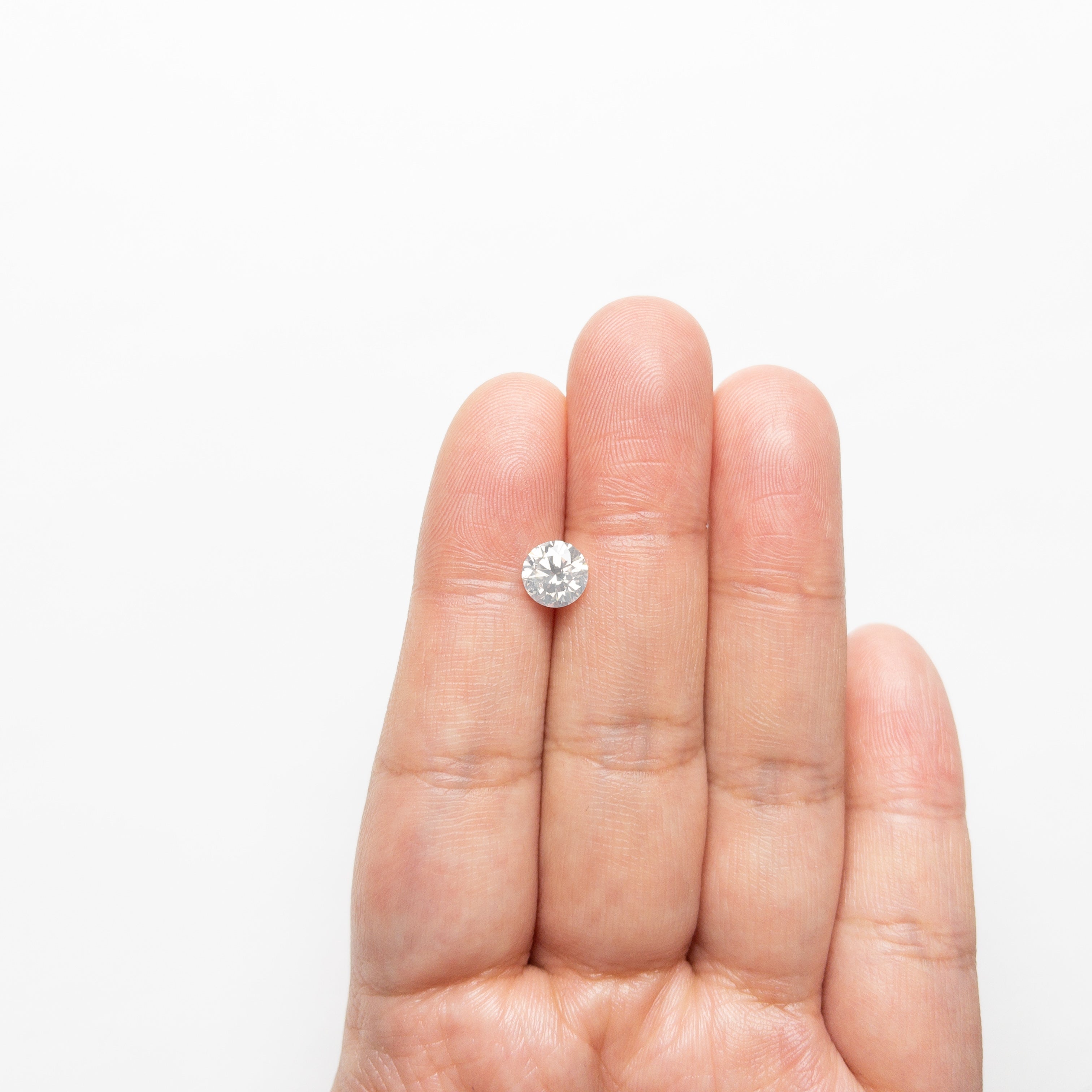 1.20ct 6.87x6.85x4.12mm SI1 Fancy White Round Brilliant 22352-01-Staghead Designs