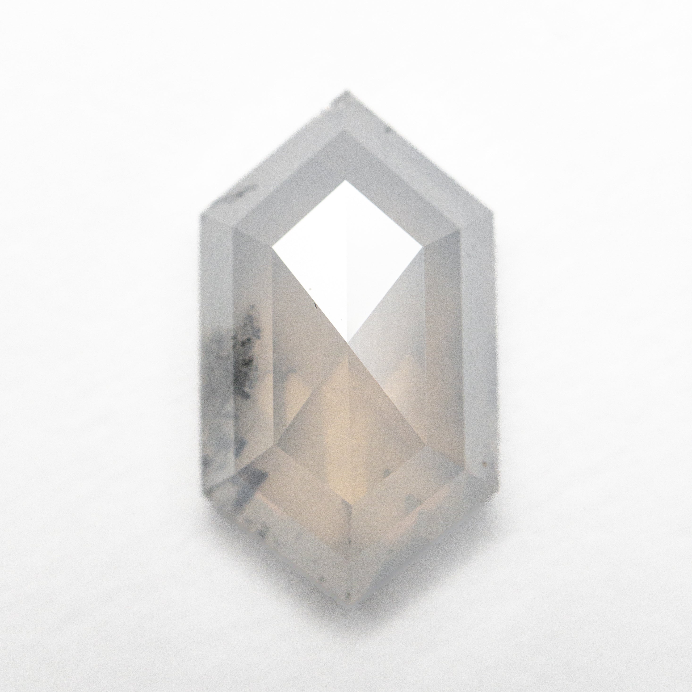 3.17ct 12.35x7.09x4.12mm Hexagon Rosecut 22367-01-Staghead Designs
