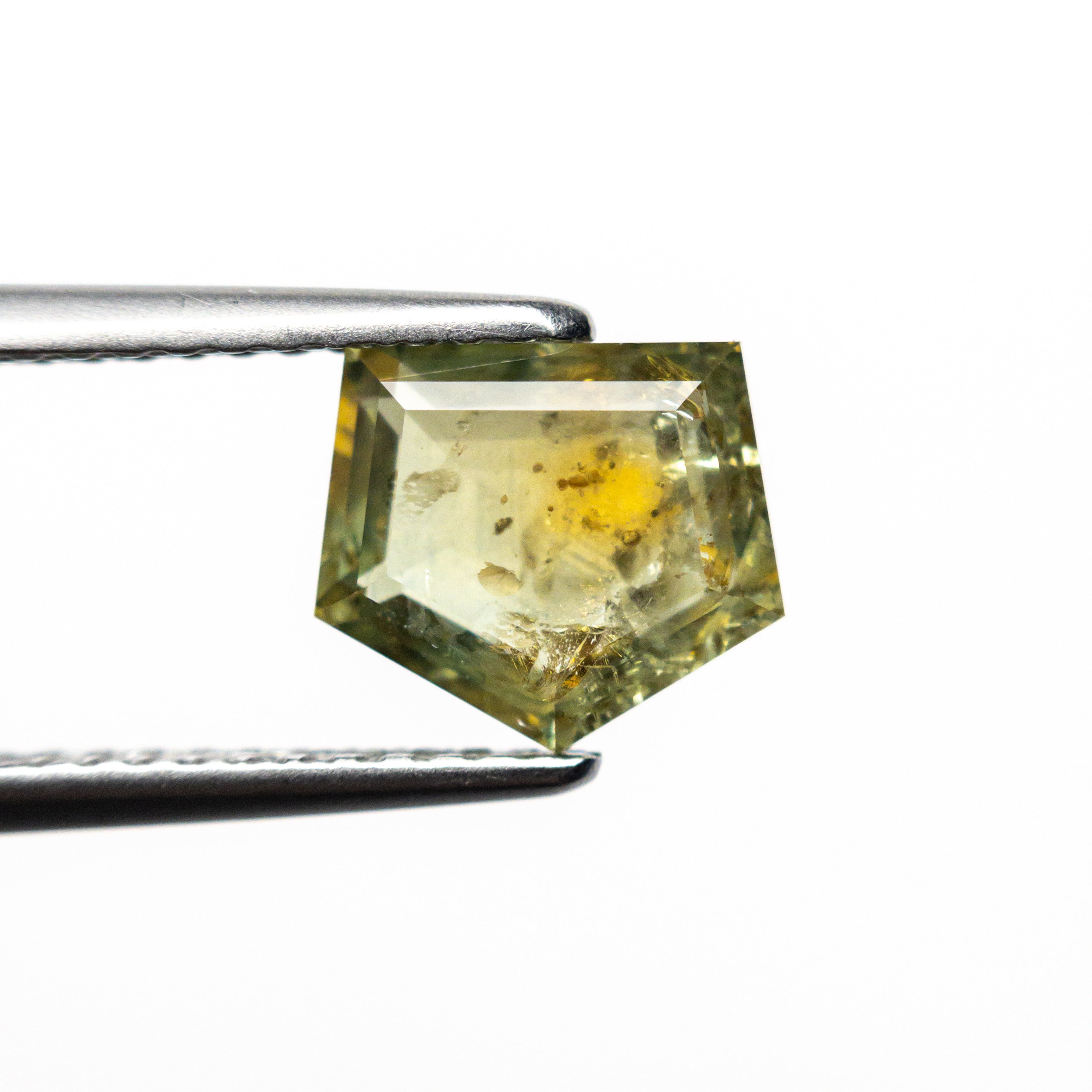 2.17ct 8.04x7.01x3.41mm Shield Portrait Cut Sapphire 22434-116-Staghead Designs