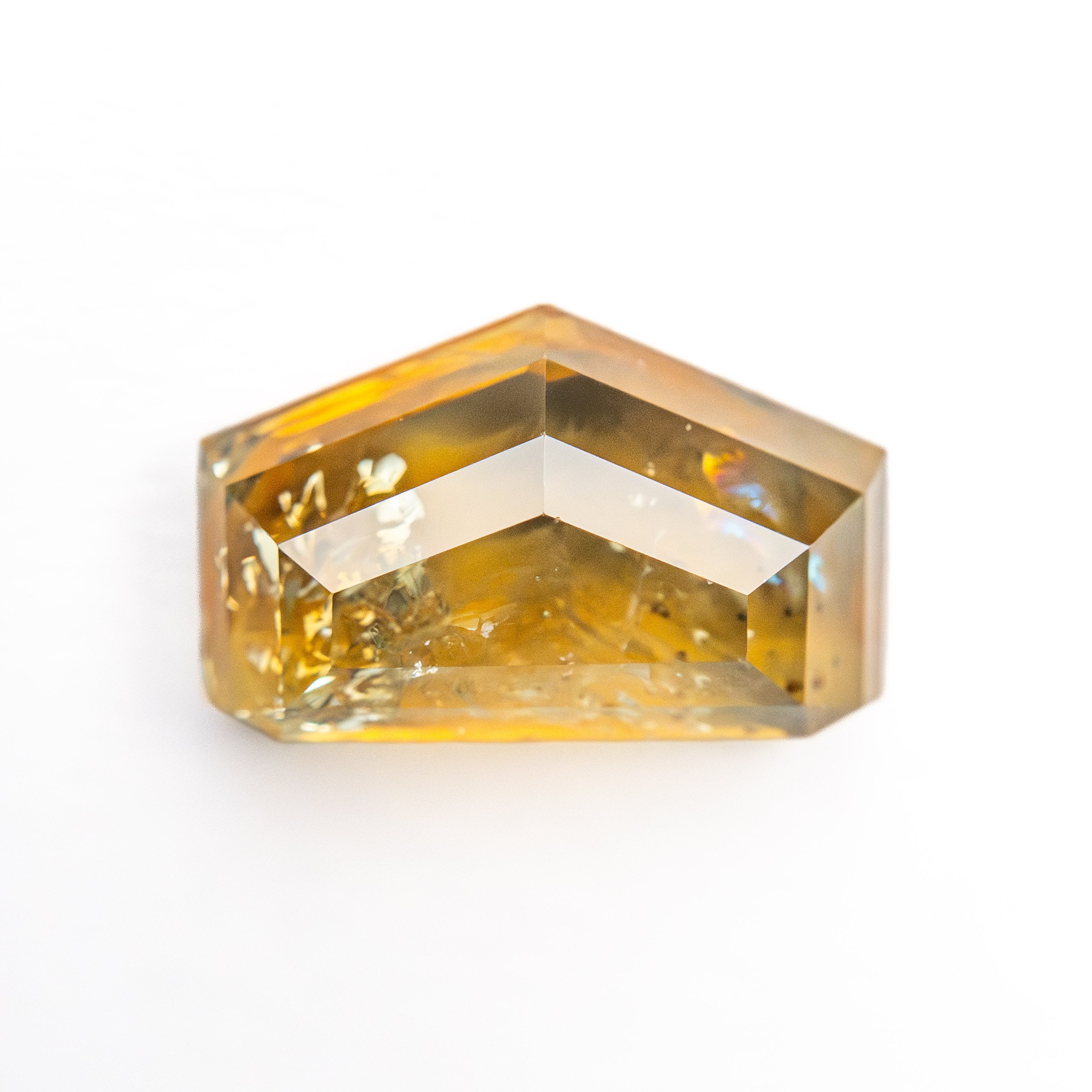 3.41ct 6.90x10.49x4.05mm Shield Portrait Cut Sapphire 22434-143-Staghead Designs