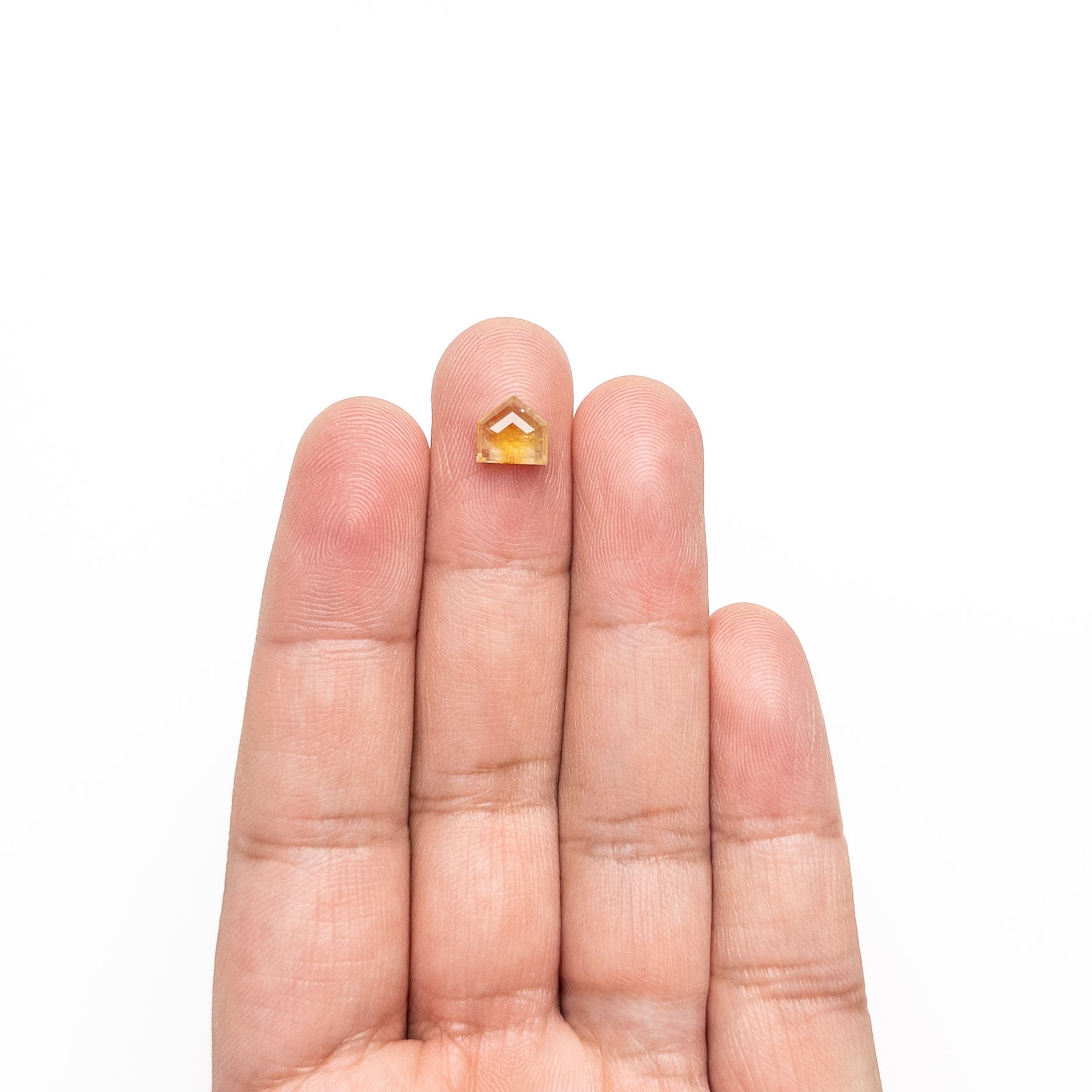 1.74ct 7.04x7.41x3.04mm Pentagon Portrait Cut Sapphire 22434-144-Staghead Designs