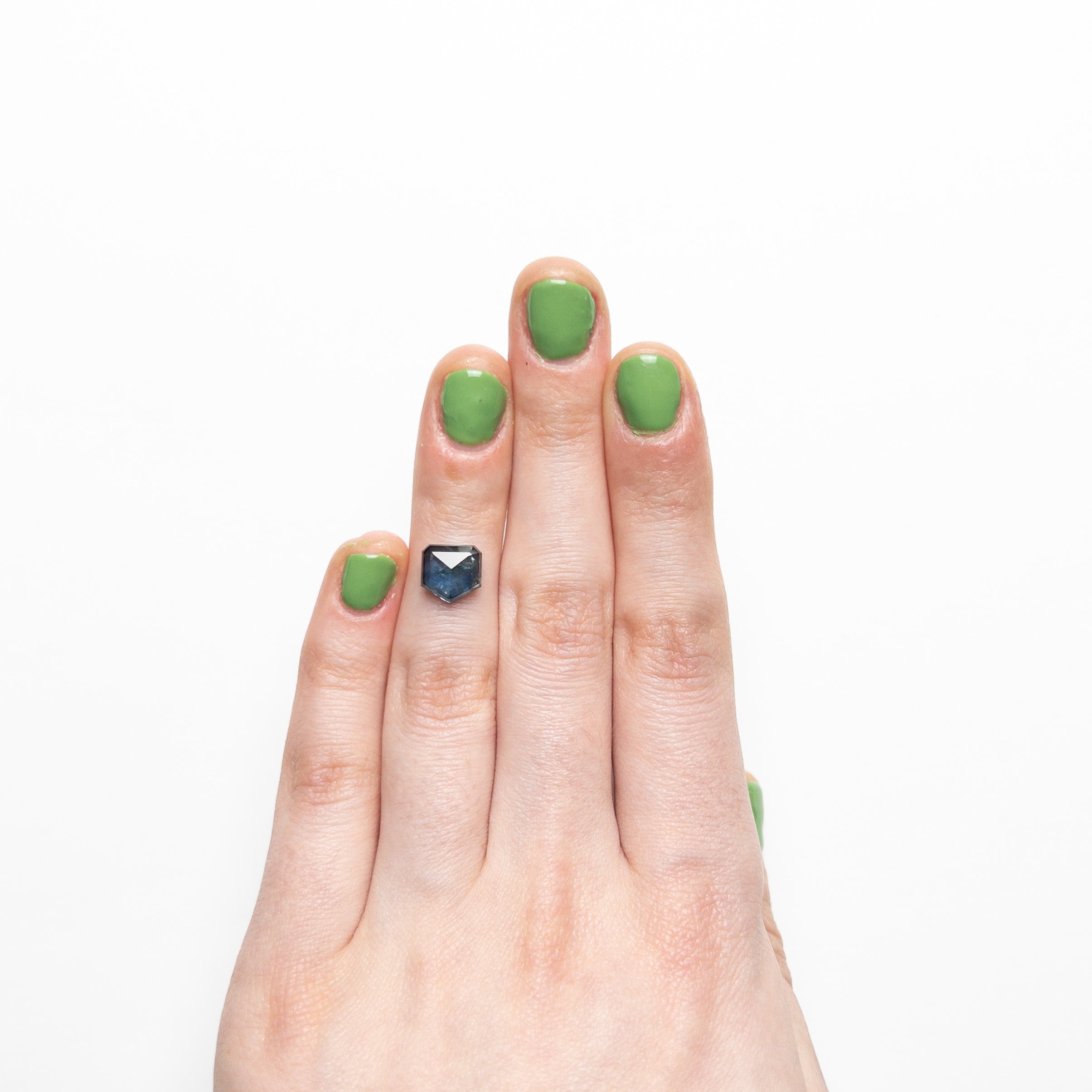 2.67ct 7.99x8.04x3.67mm Shield Rosecut Sapphire 22434-52-Staghead Designs