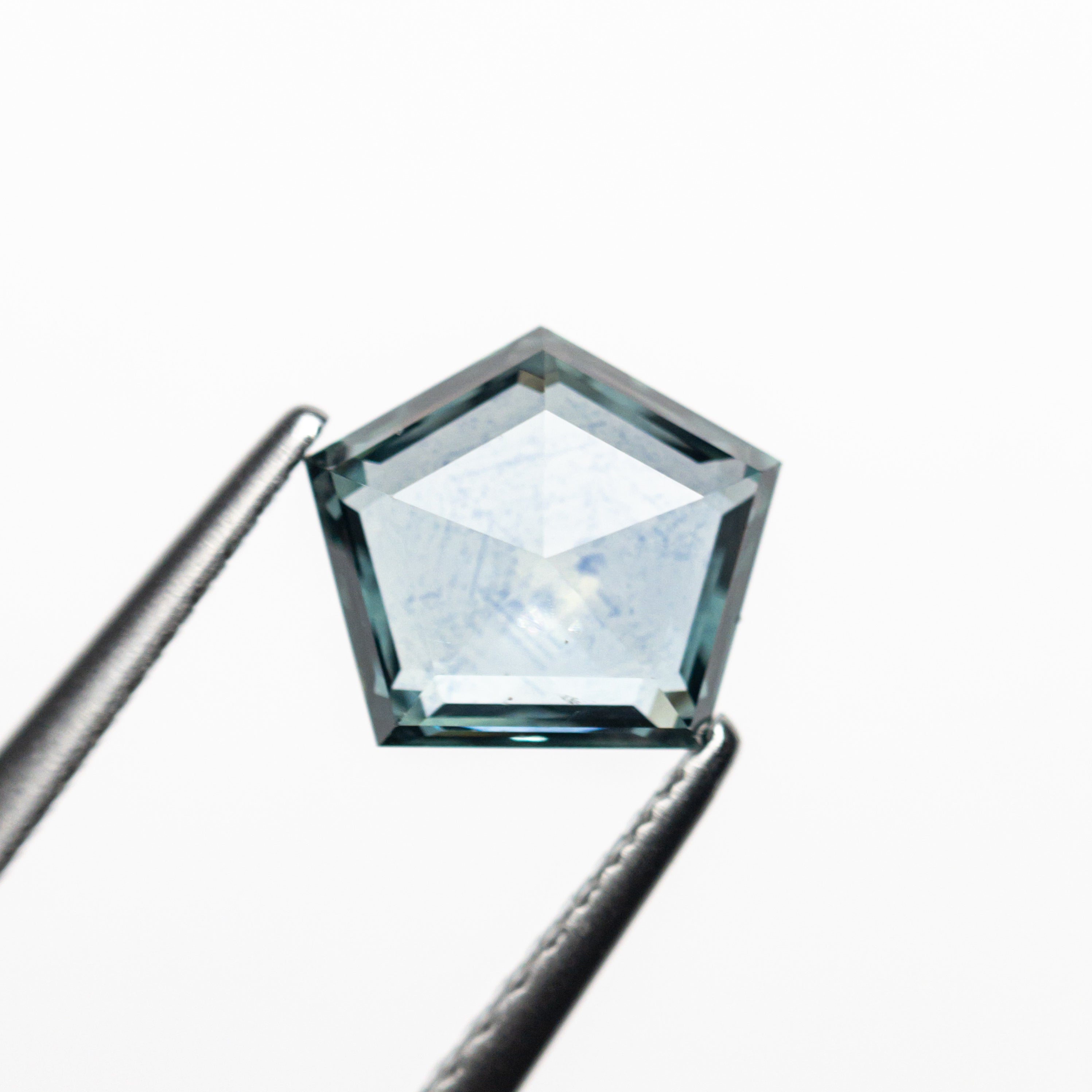 1.29ct 7.37x6.51x2.81mm Pentagon Double Cut Sapphire 22434-57-Staghead Designs