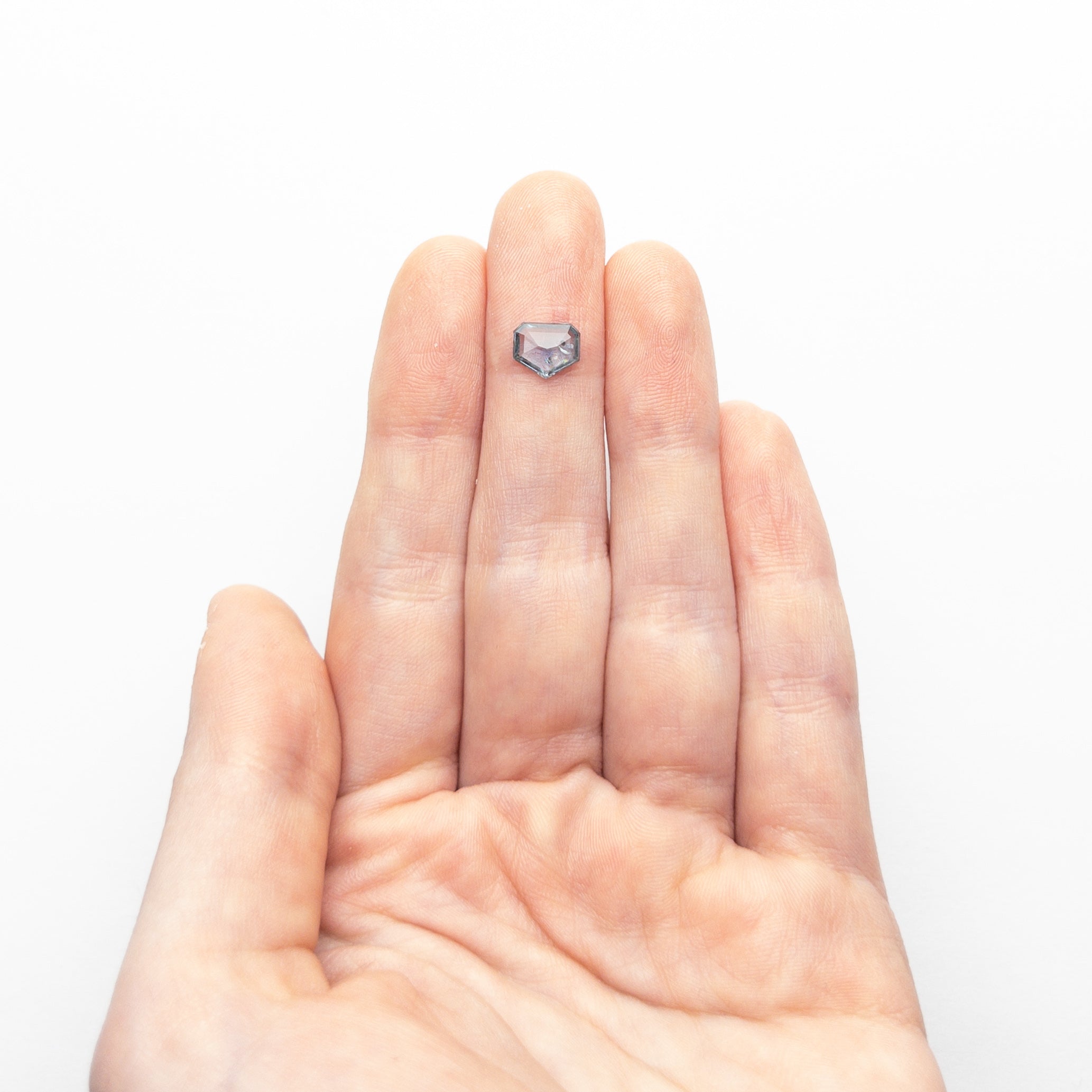 1.23ct 7.34x6.15x2.28mm Shield Rosecut Sapphire 22434-62-Staghead Designs