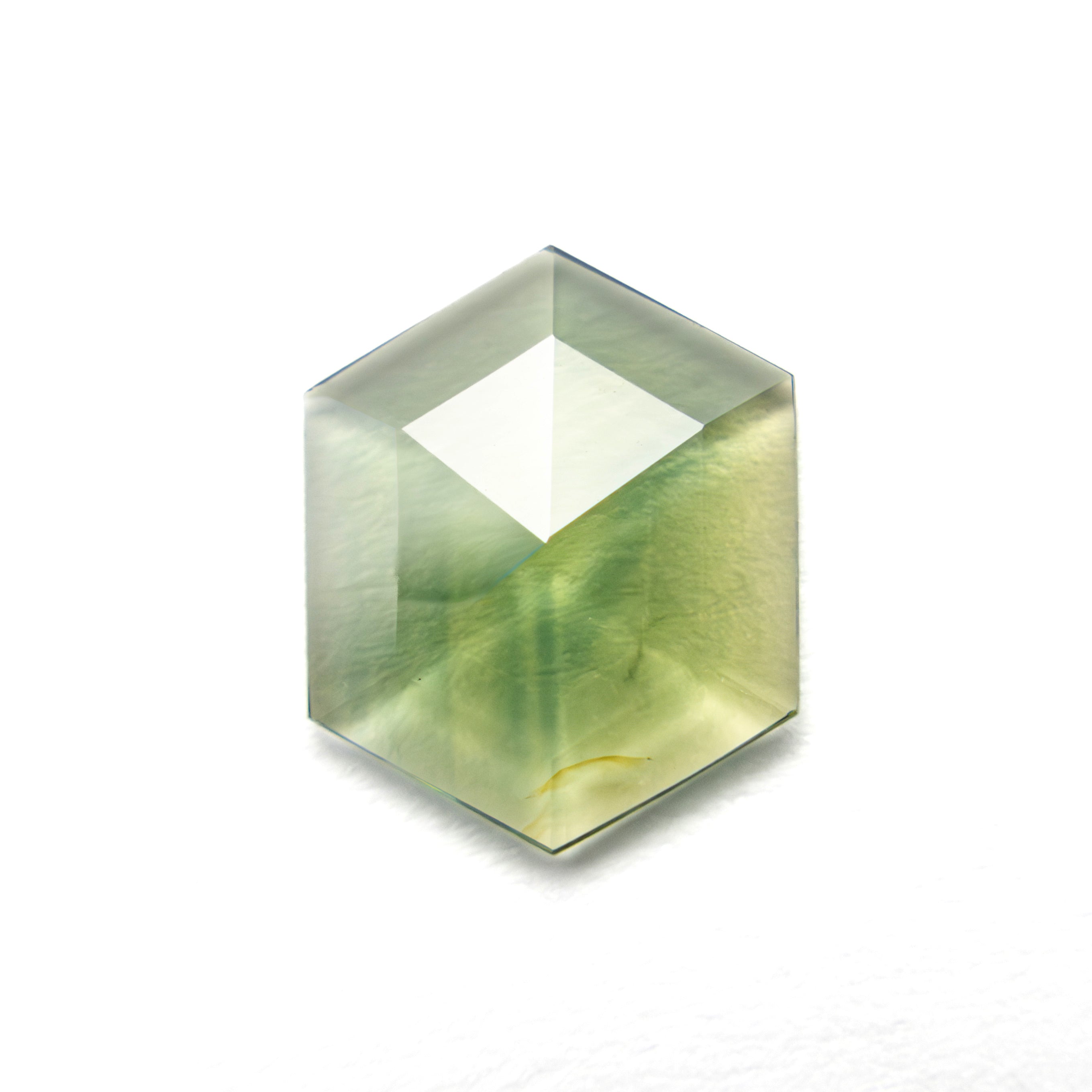 1.04ct 9.41x7.65x1.55mm Hexagon Rosecut Sapphire 22436-12-Staghead Designs