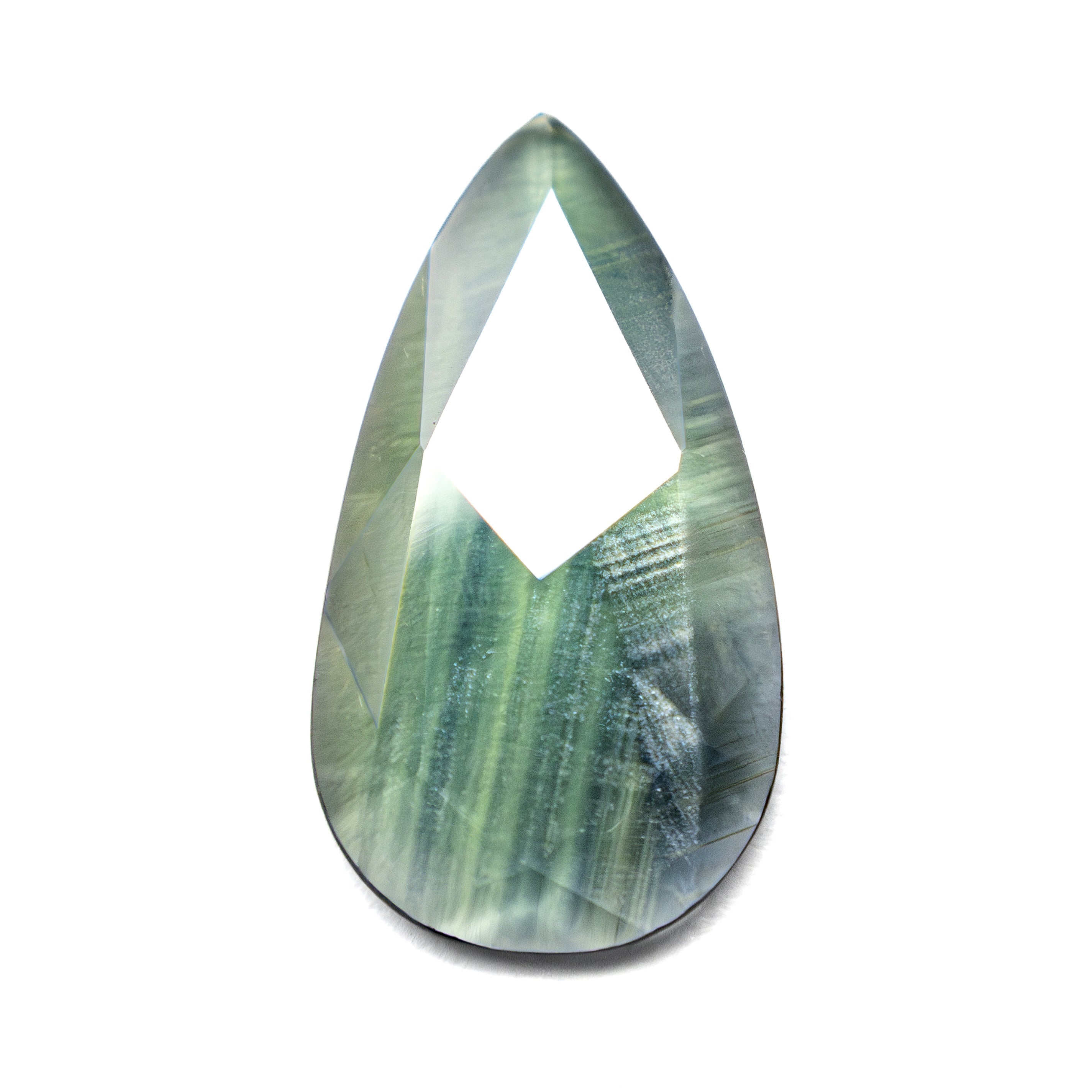 1.41ct 13.51x7.53x1.52mm Pear Rosecut Sapphire 22436-13-Staghead Designs