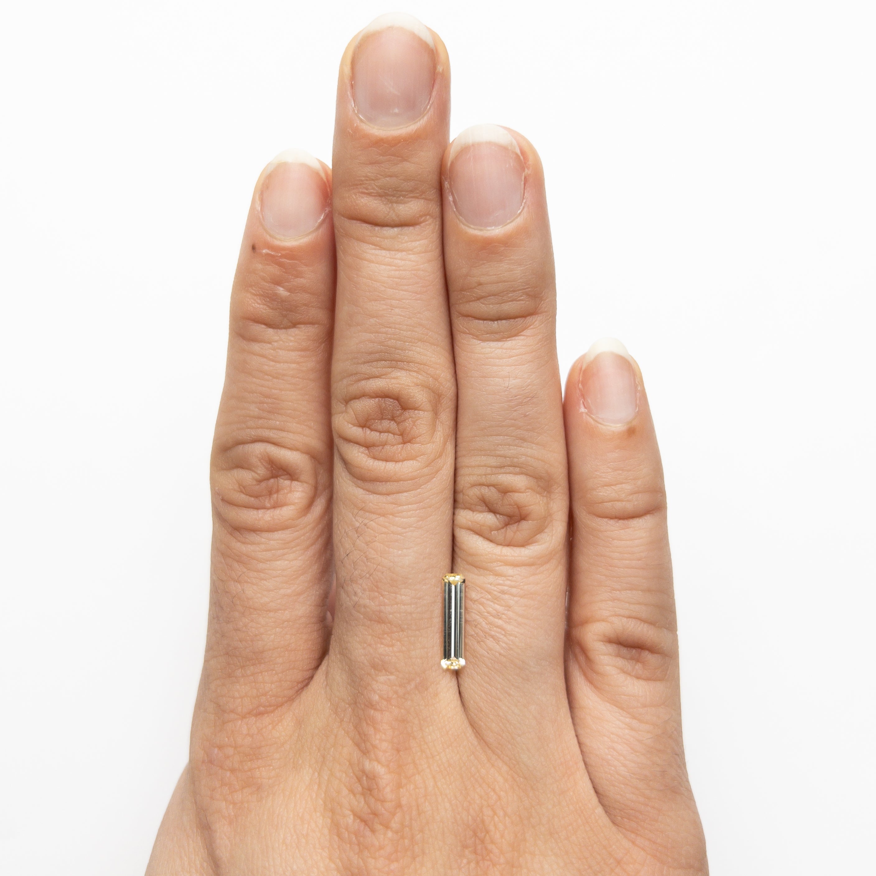 0.87ct 11.79x3.01x2.10mm Cut Corner Rectangle Step Cut Sapphire 22872-01-Staghead Designs