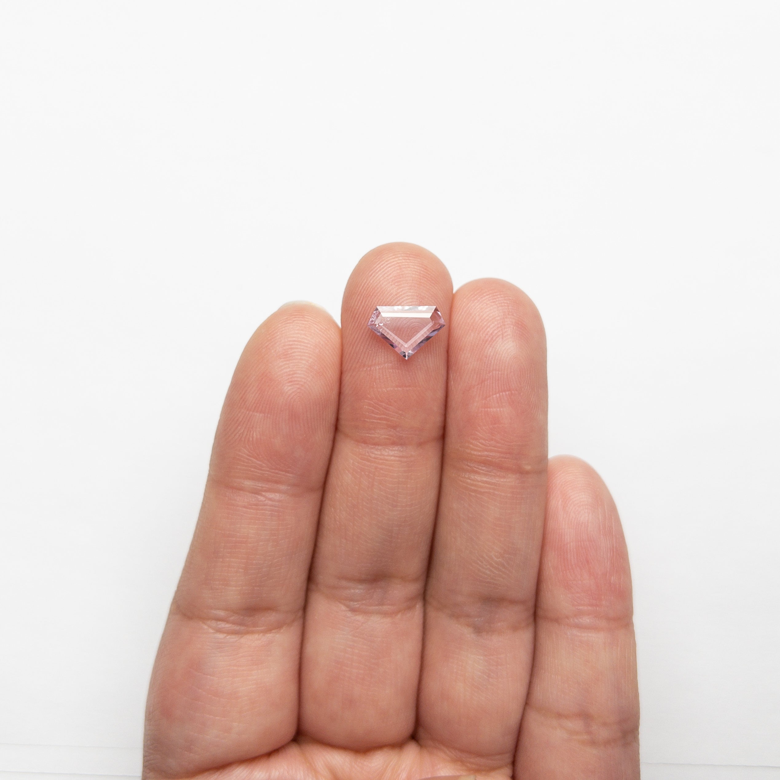 0.86ct 10.07x6.84x1.34mm Shield Portrait Cut Sapphire 22907-01-Staghead Designs