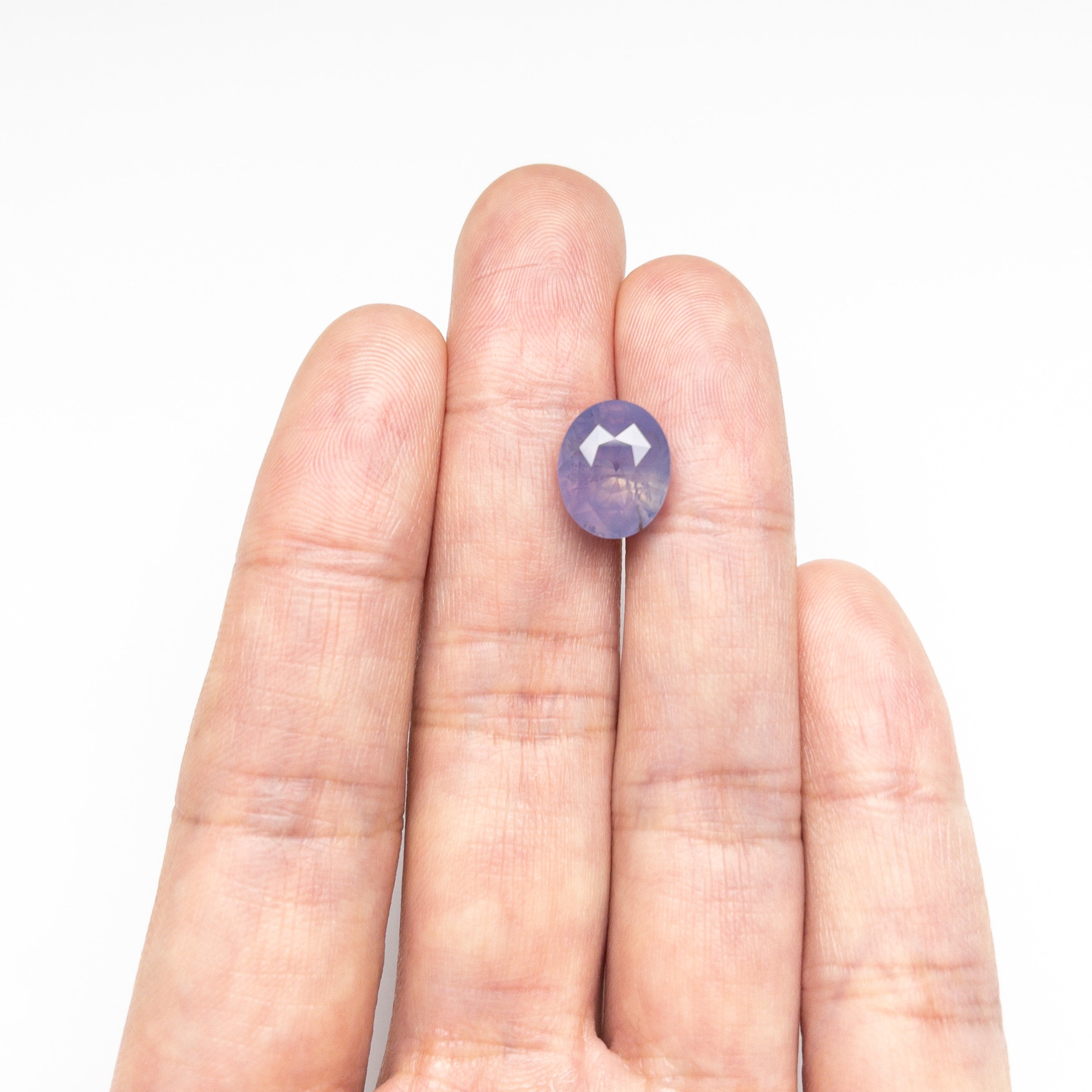 7.00ct 11.75x9.55x7.69mm Oval Brilliant Cut Sapphire 22976-01-Staghead Designs