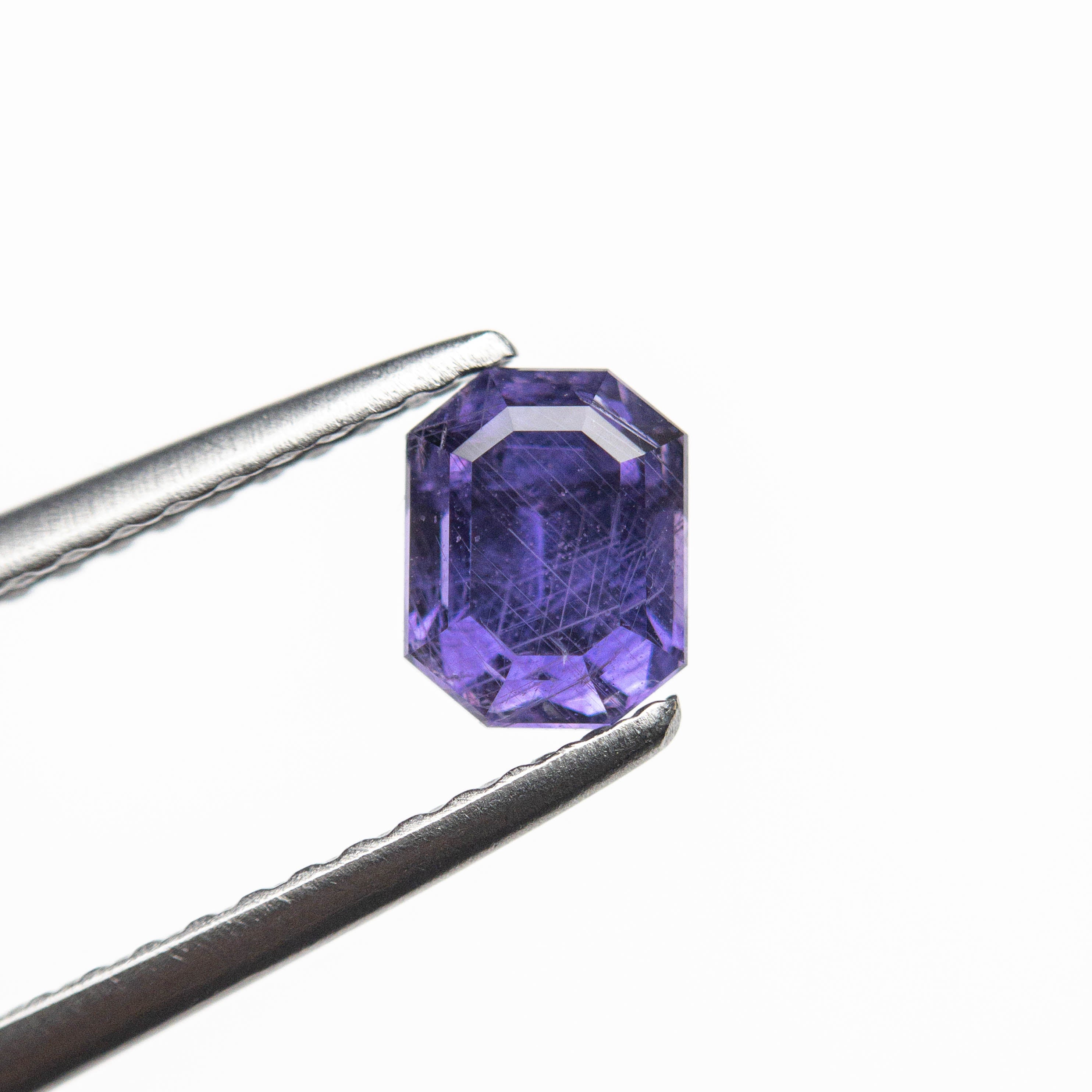 0.94ct 5.37x4.22x3.97mm Cut Corner Rectangle Step Cut Sapphire 23049-01-Staghead Designs