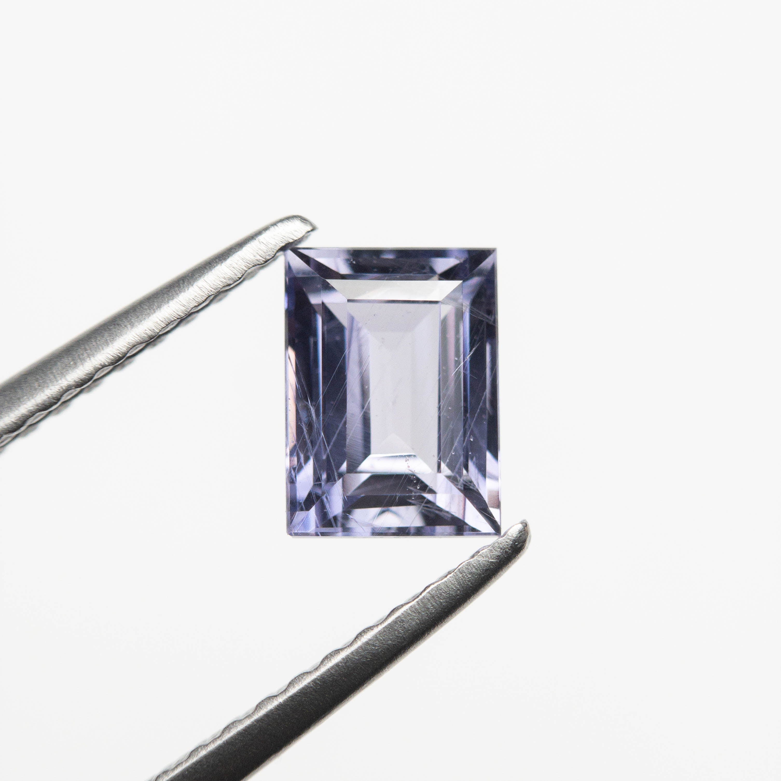 April 1 2025 1.07ct 6.35x4.66x3.12mm Rectangle Step Cut Sapphire 23052-01-Staghead Designs