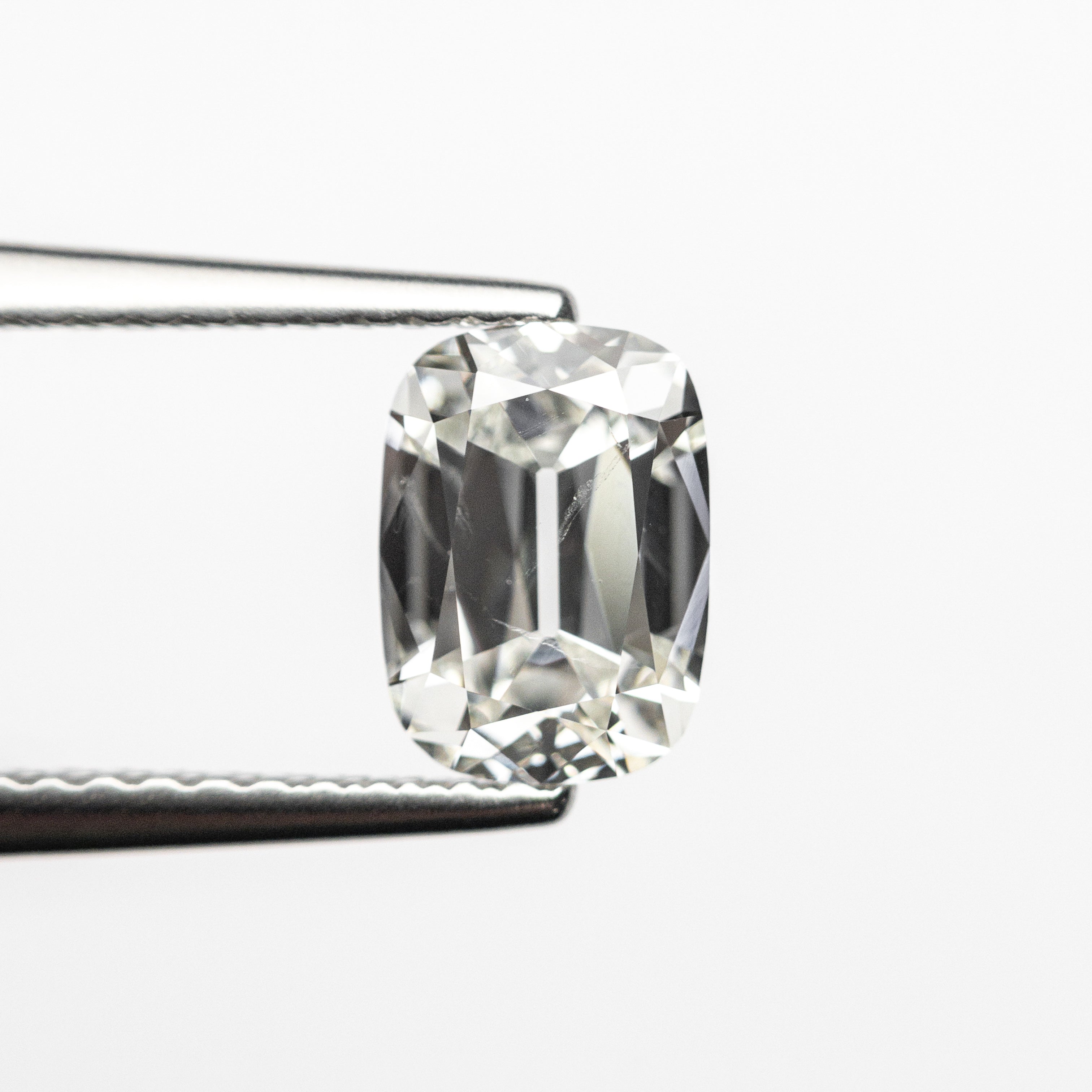 1.05ct 7.07x5.10x3.31mm SI2 H Modern Antique Old Mine Cut 23416-01-Staghead Designs