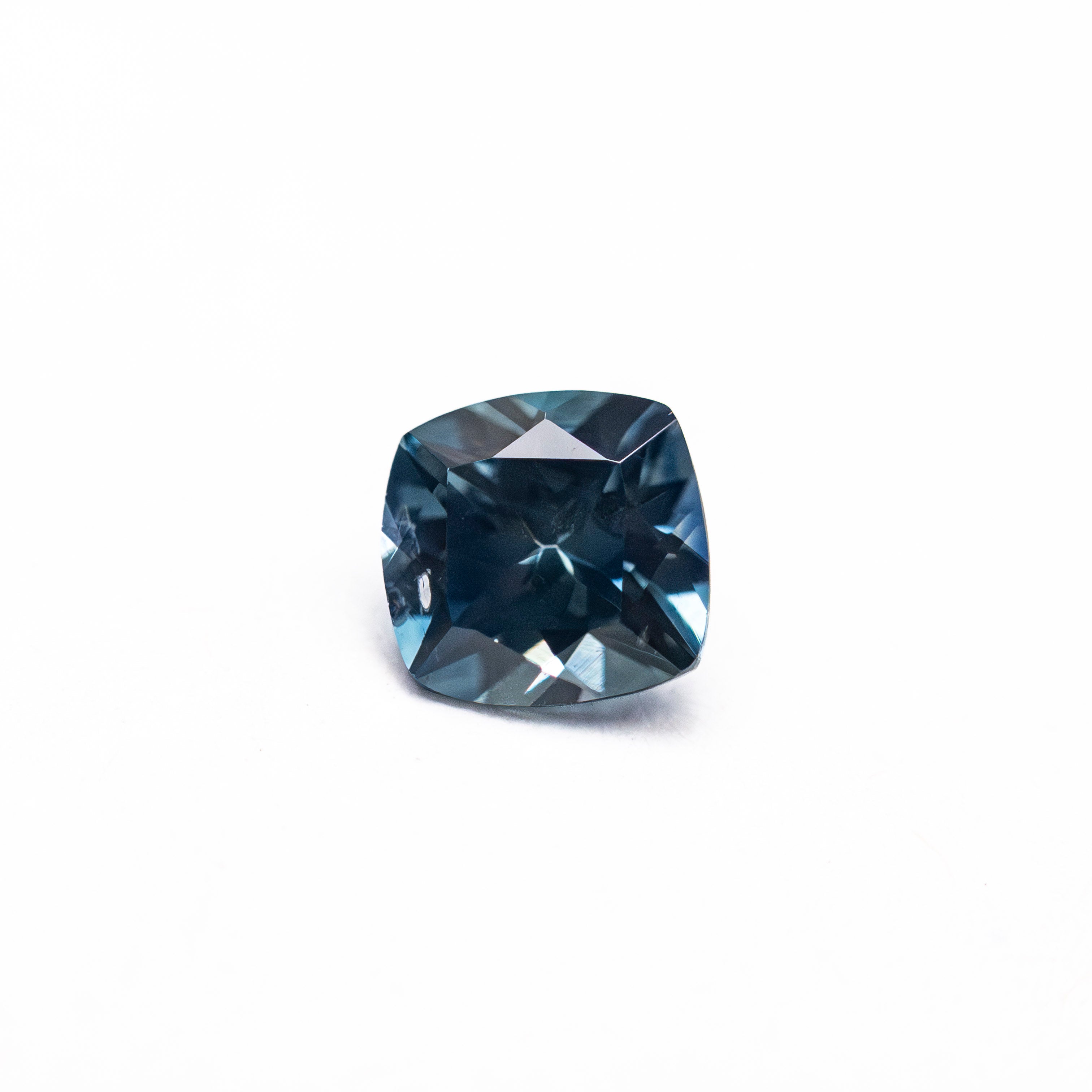 0.67ct 5.00x4.88x3.28mm Cushion Brilliant Sapphire 23466-25-Staghead Designs