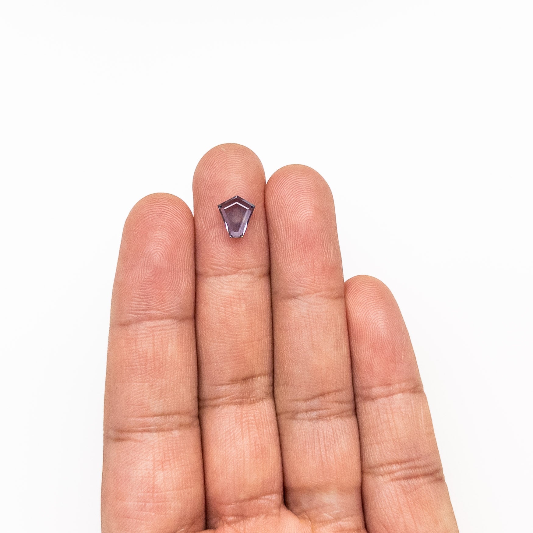 1.92ct 8.29x7.47x3.13mm Shield Portrait Cut Sapphire 23469-38-Staghead Designs