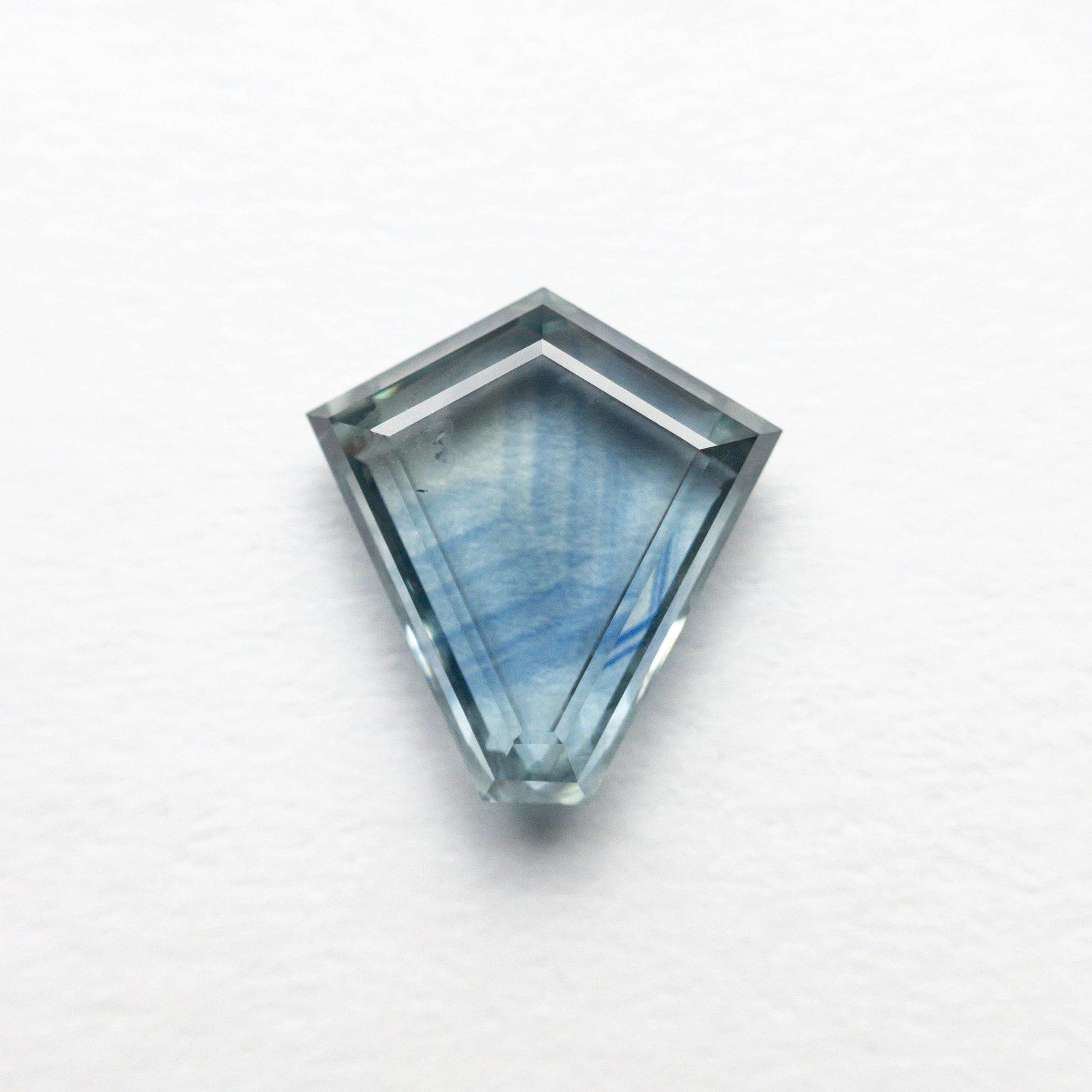 1.32ct 7.89x7.31x2.60mm Shield Portrait Cut Sapphire 23474-23-Staghead Designs