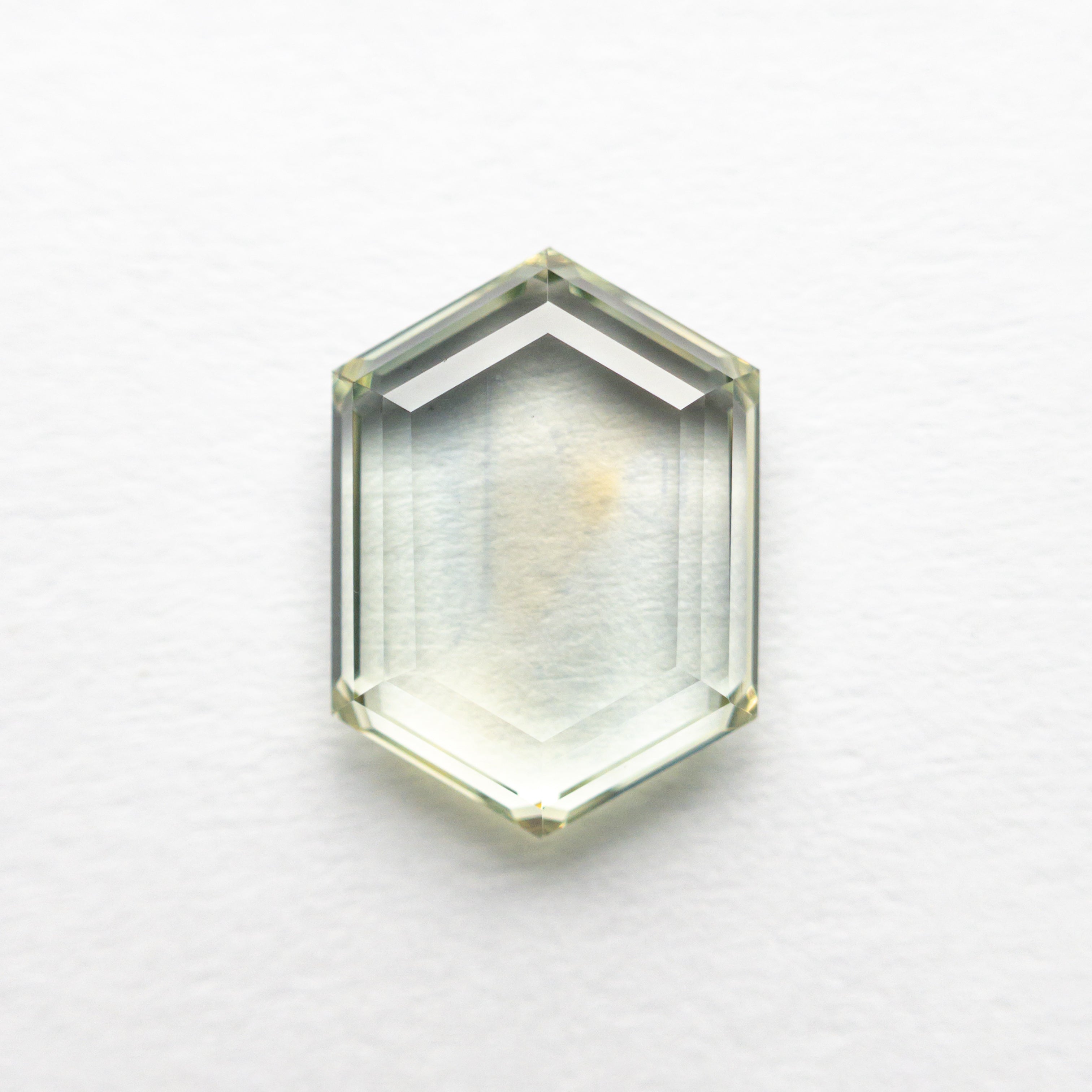 1.93ct 9.16x6.63x2.54mm Hexagon Portrait Cut Sapphire 23474-29-Staghead Designs