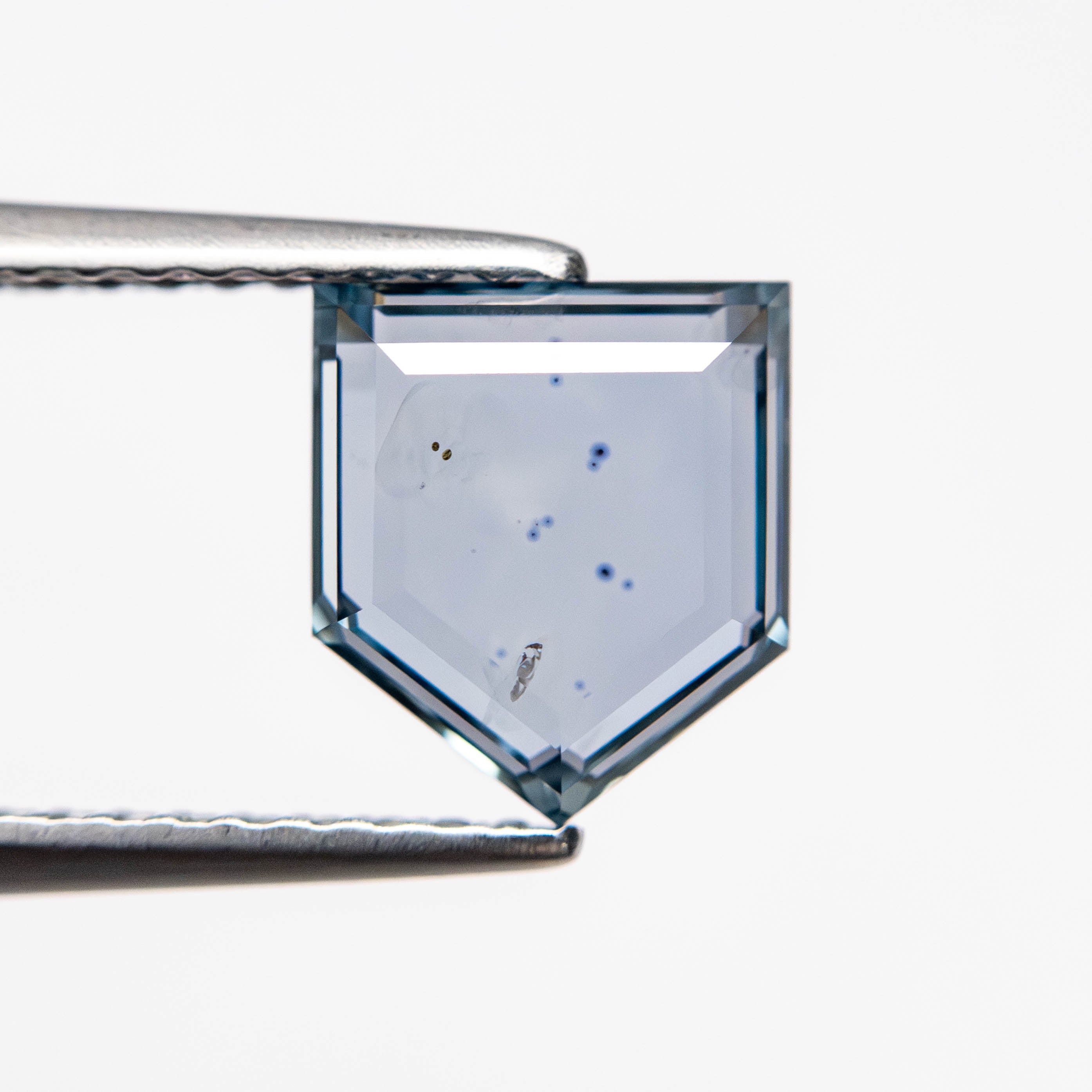 1.60ct 7.60x6.71x2.46mm Shield Portrait Cut Sapphire 23474-35-Staghead Designs