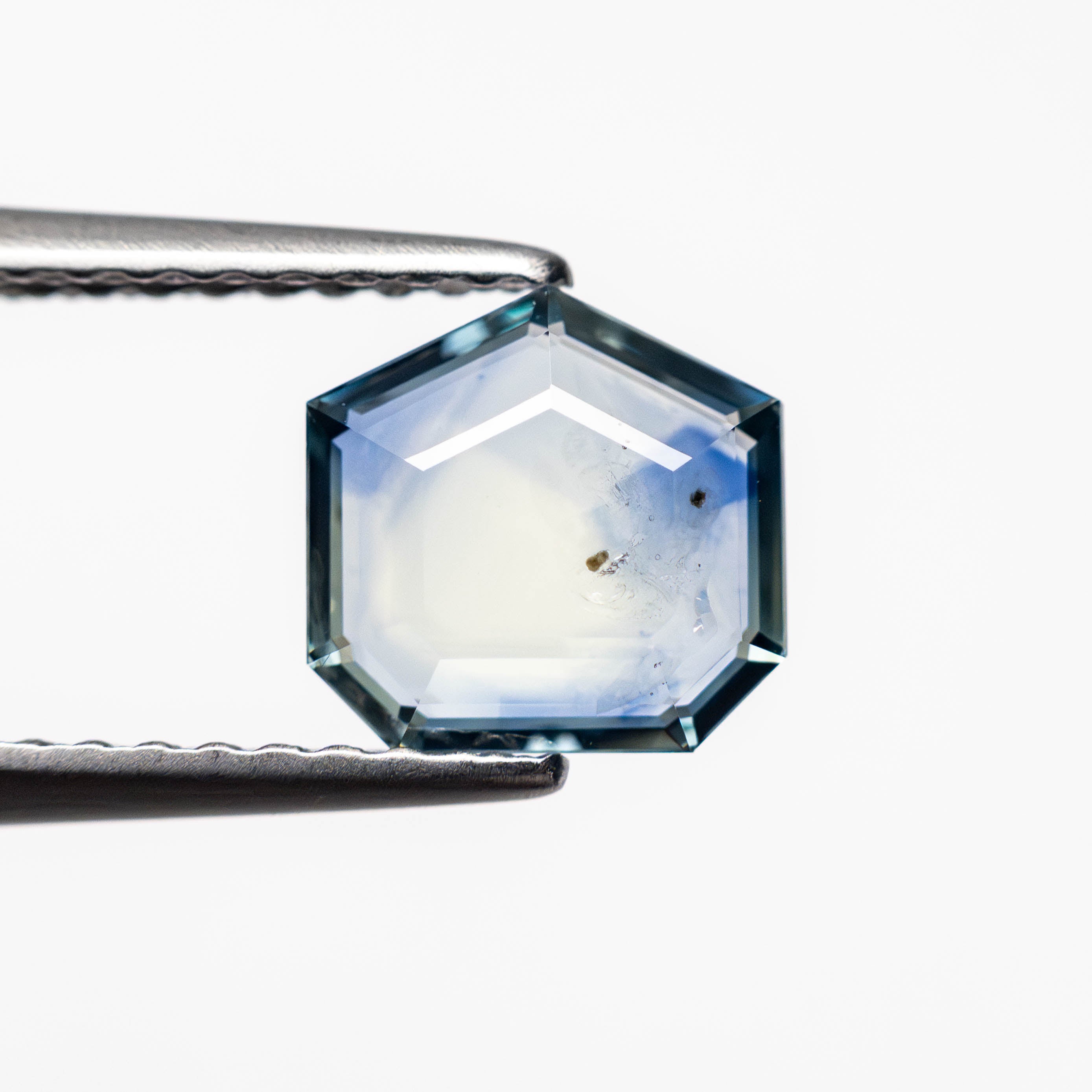 1.27ct 6.61x6.78x2.35mm Shield Portrait Cut Sapphire 23474-43-Staghead Designs