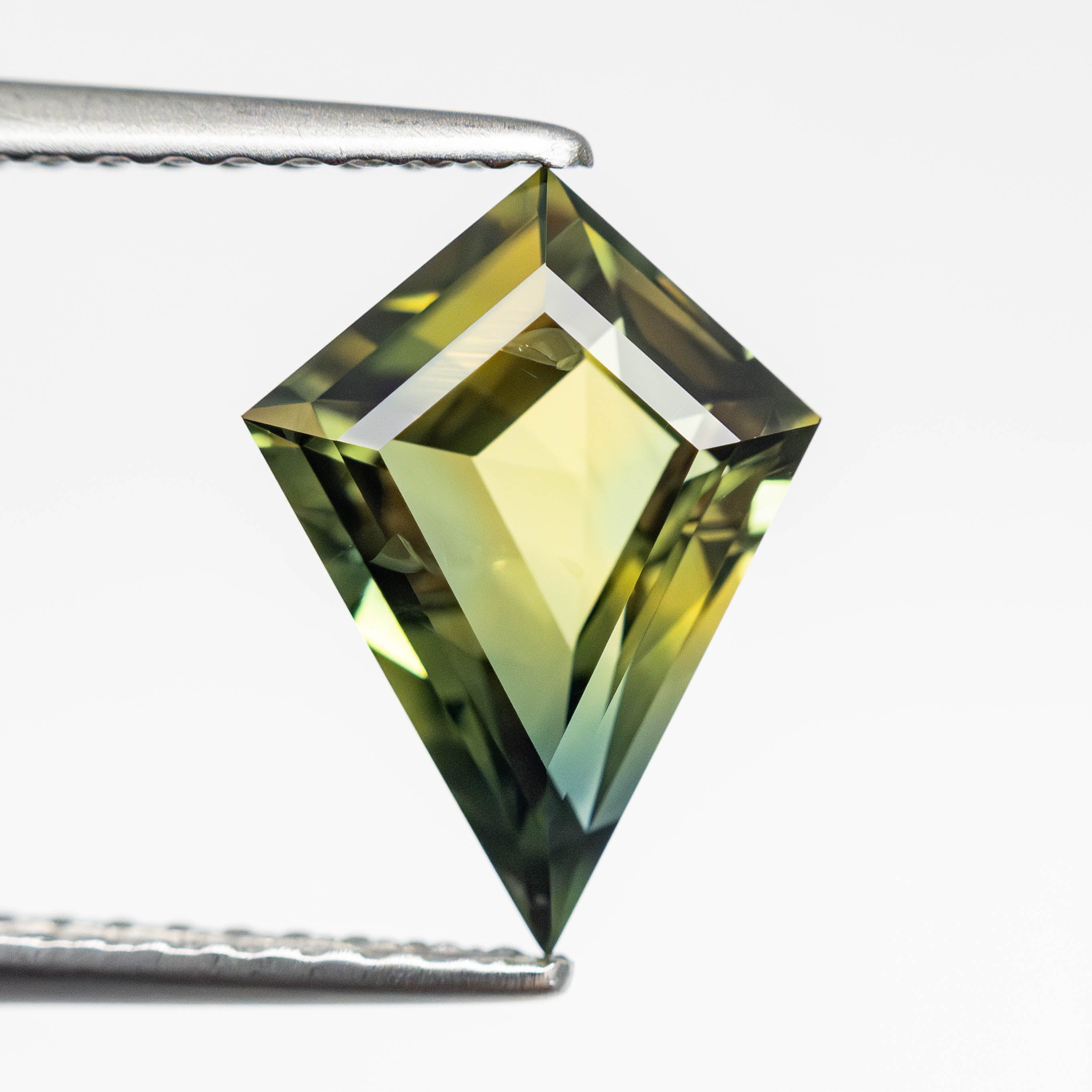 1.95ct 11.07x8.04x3.95mm Kite Step Cut Sapphire 23490-01-Staghead Designs