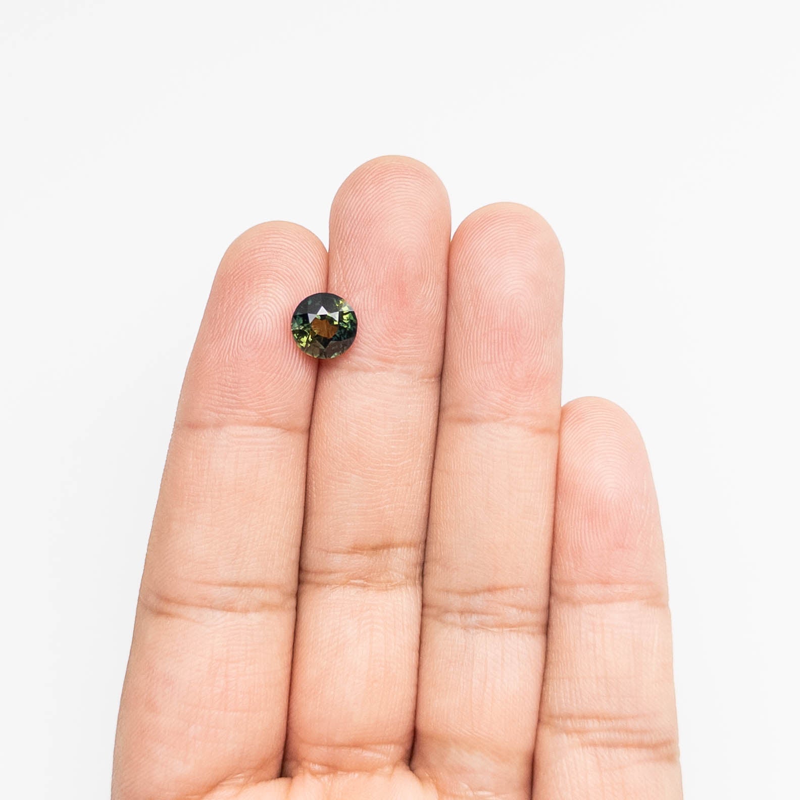 2.63ct 7.99x7.92x5.33mm Round Brilliant Sapphire 23495-03-Staghead Designs