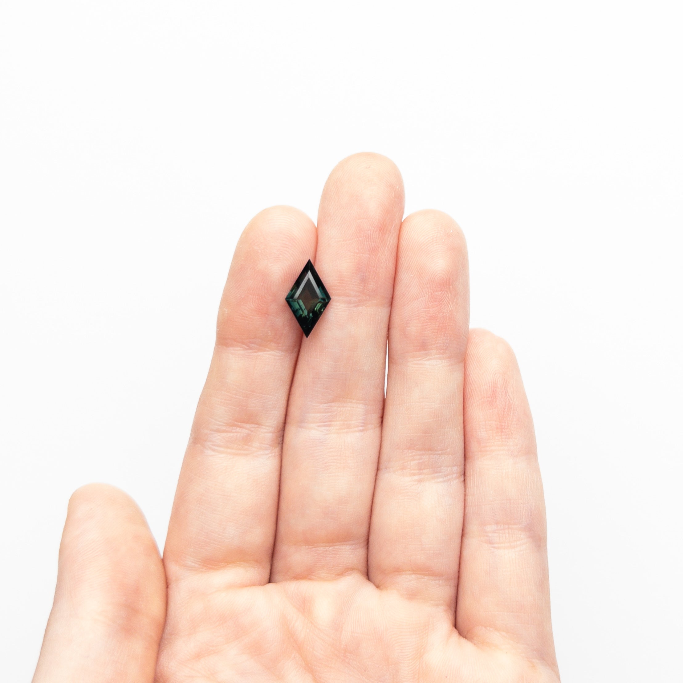 2.03ct 12.50x7.25x4.24mm Lozenge Step Cut Sapphire 23497-01-Staghead Designs