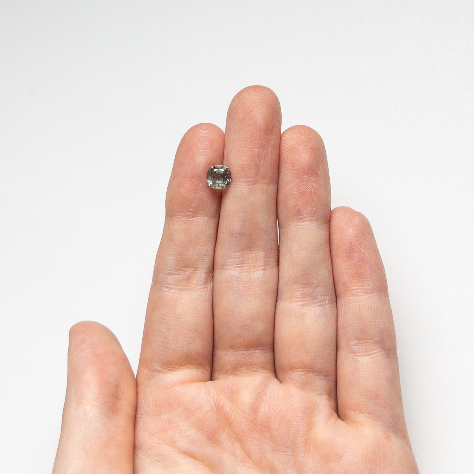 1.42ct 5.86x5.84x4.69mm Cushion Brilliant Sapphire 23667-04-Staghead Designs