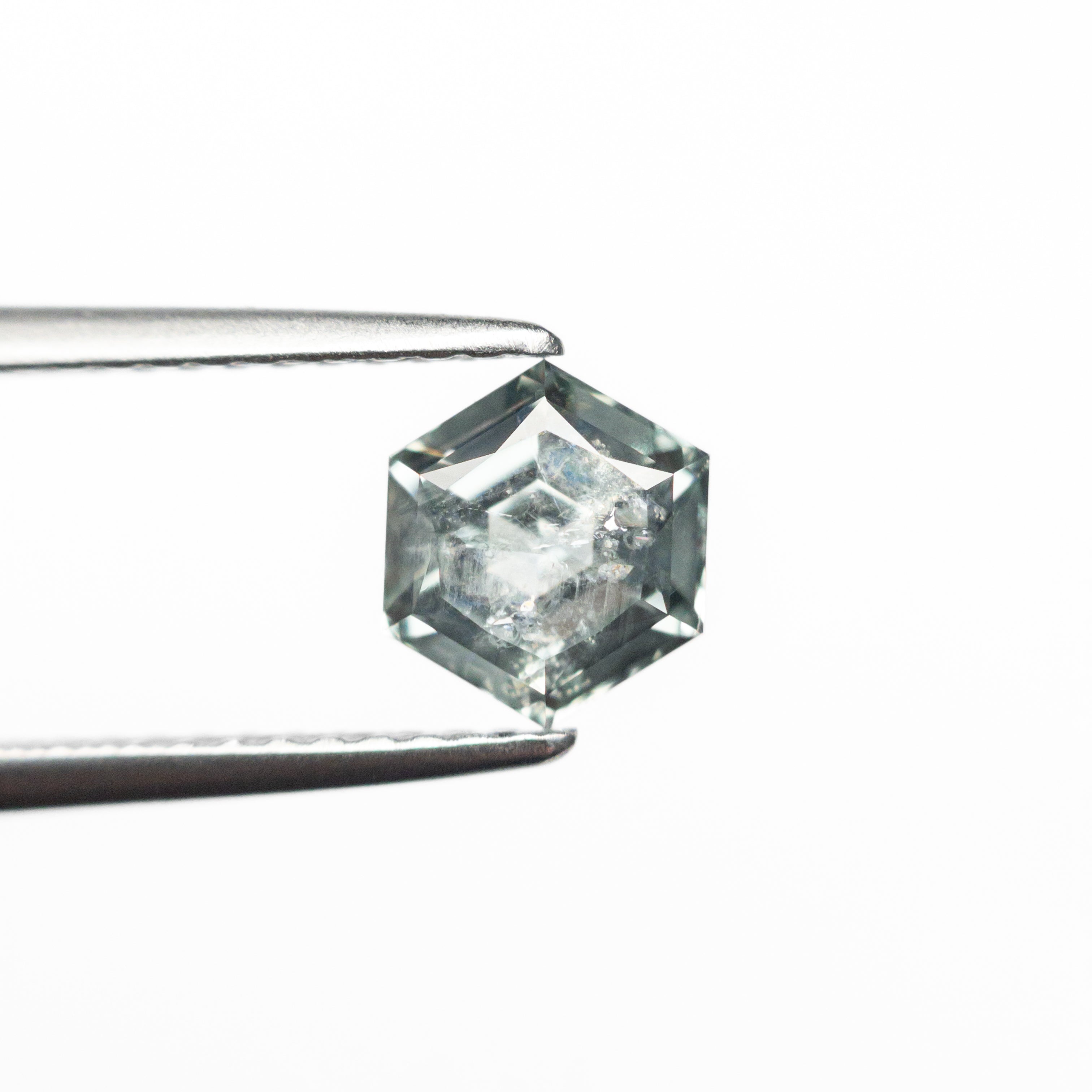 1.21ct 6.64x5.66x3.92mm Hexagon Brilliant Sapphire 23670-16-Staghead Designs