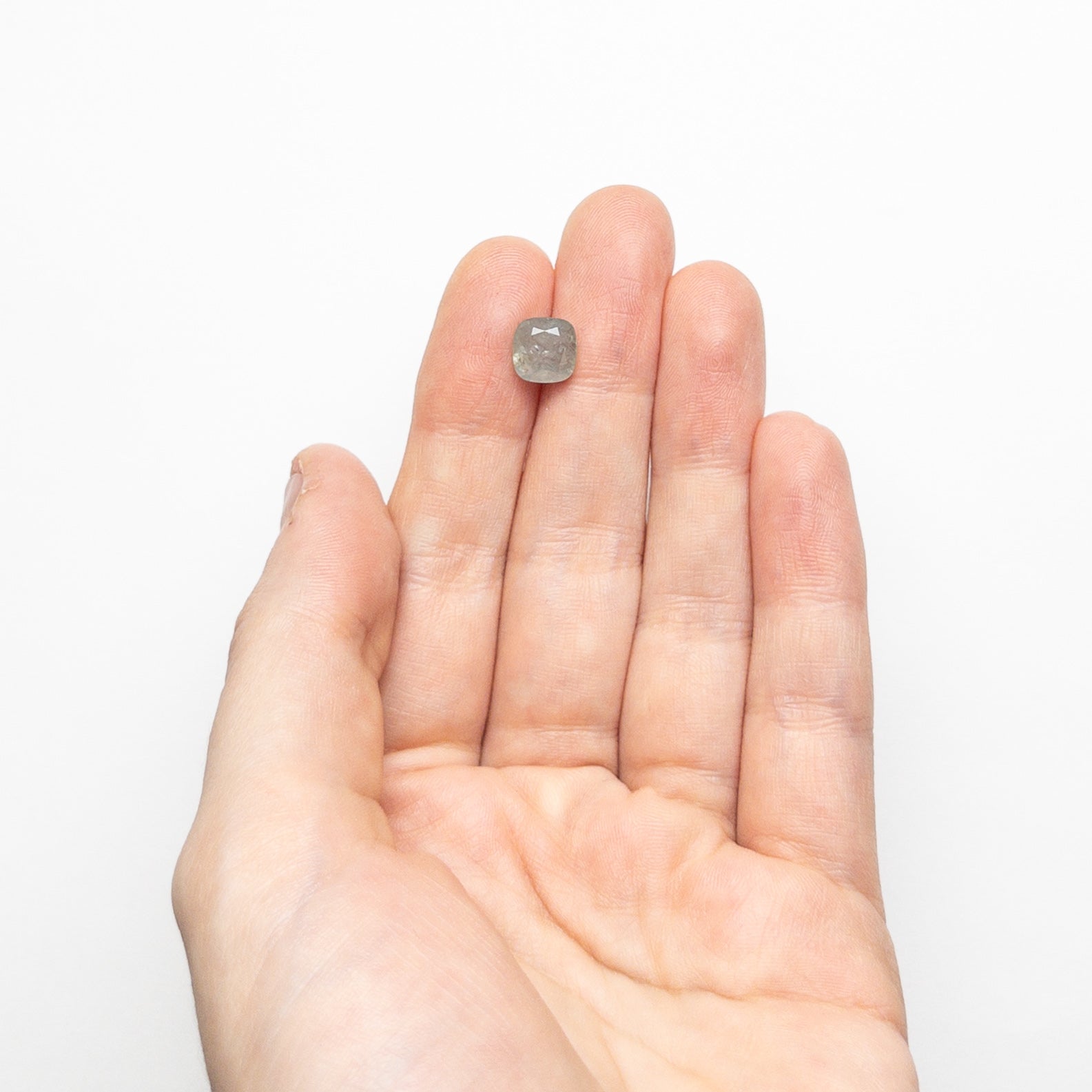 3.00ct 7.49x7.33x5.83mm Cushion Brilliant Sapphire 23672-16-Staghead Designs