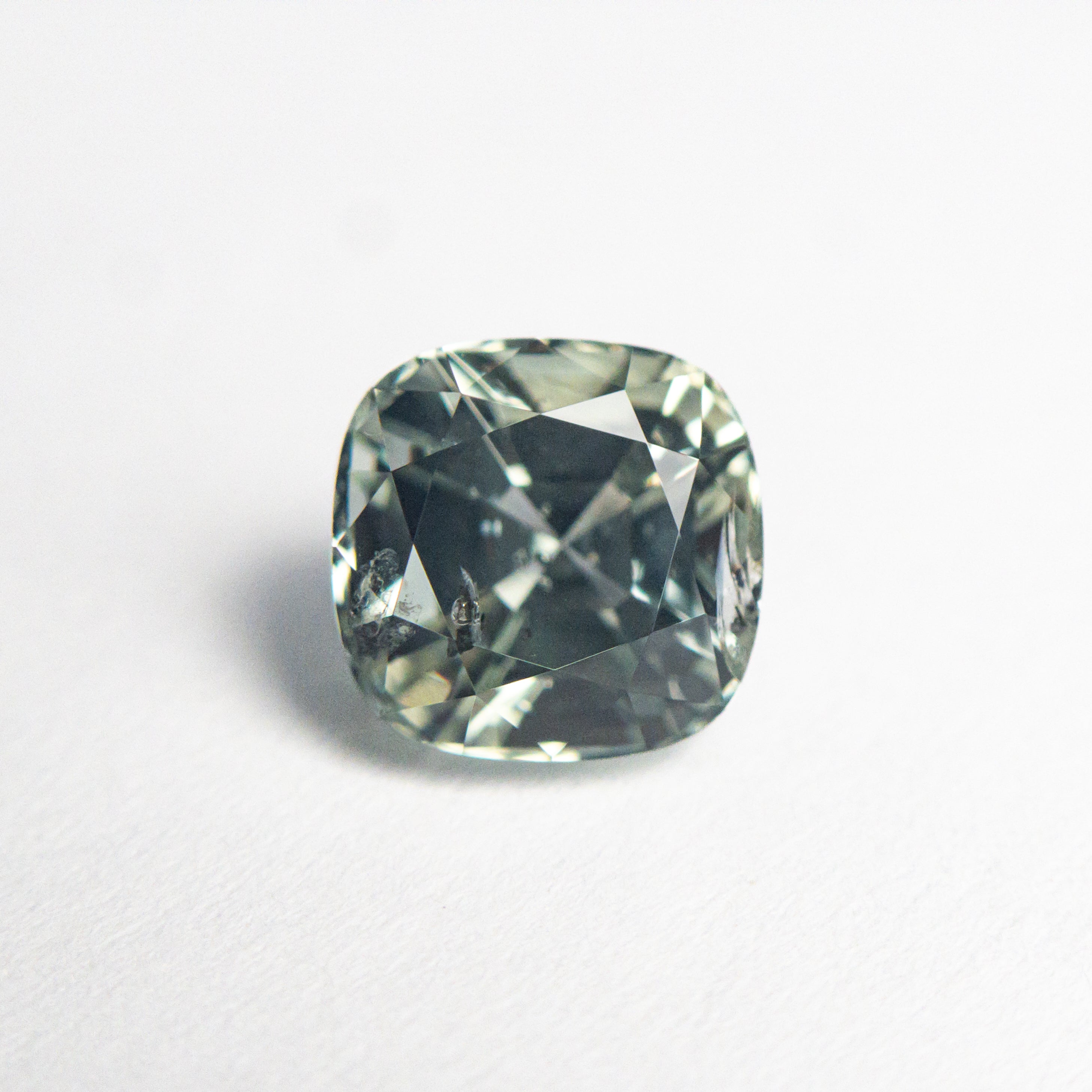 1.79ct 6.37x6.24x4.93mm Cushion Brilliant Sapphire 23673-06-Staghead Designs