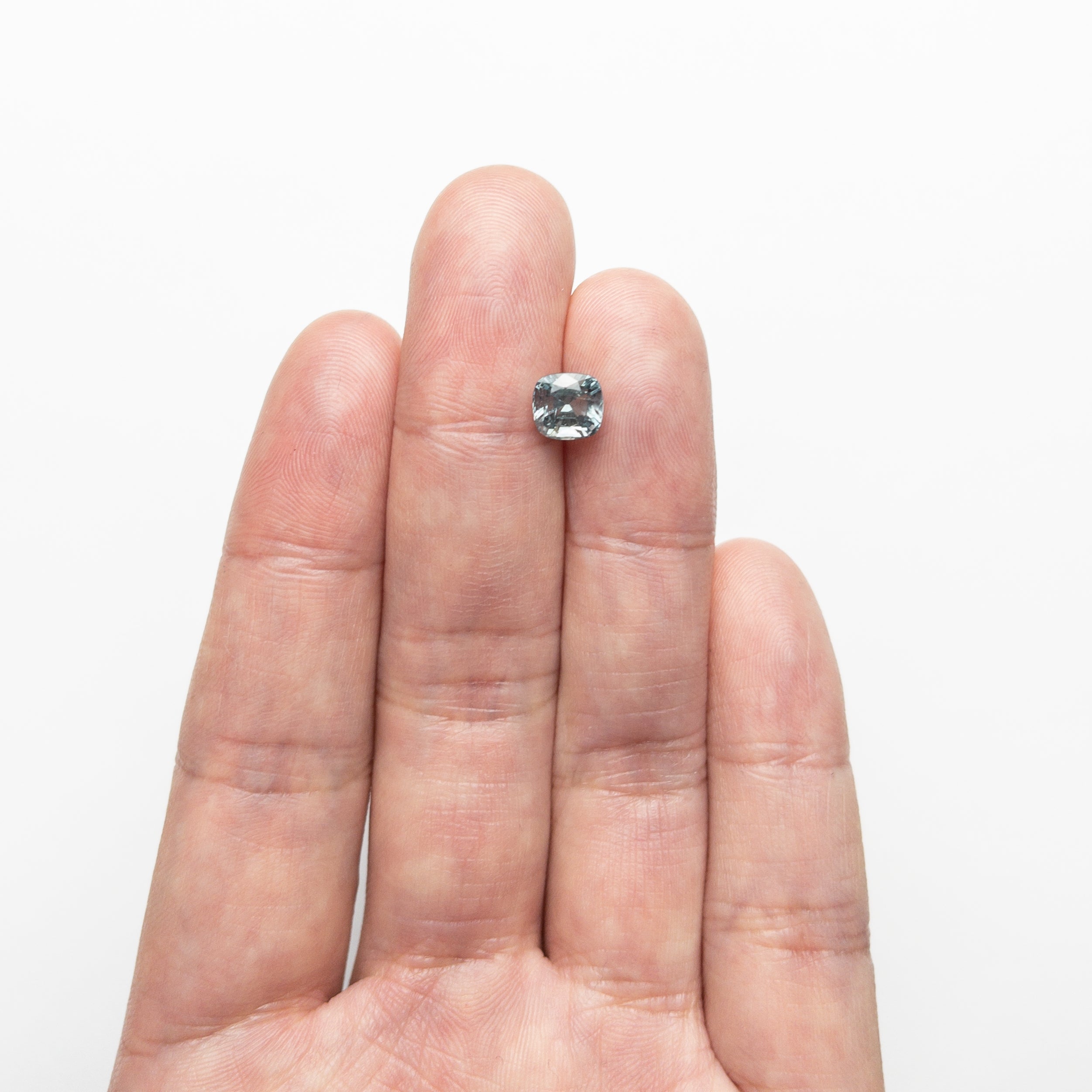 2.01ct 6.67x6.37x5.14mm Cushion Brilliant Sapphire 23673-08-Staghead Designs