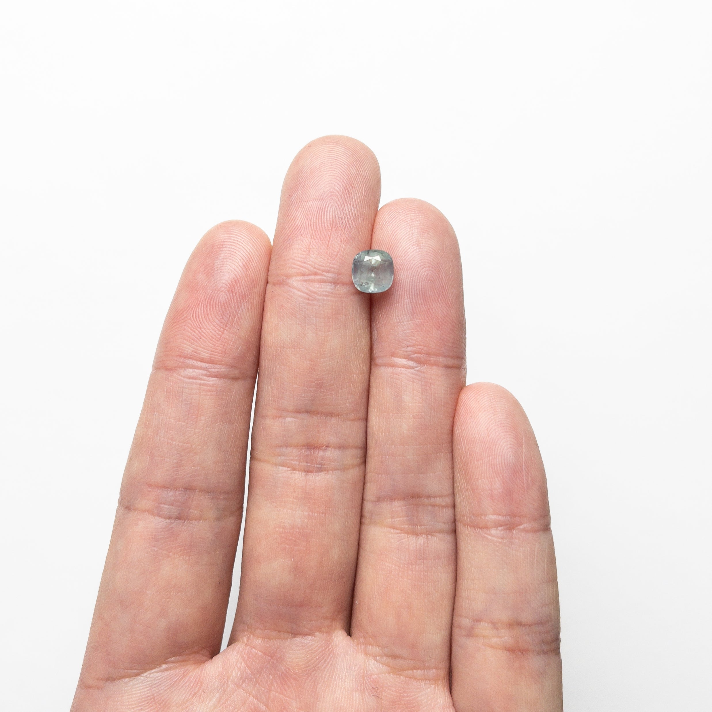 2.01ct 6.62x6.42x5.19mm Cushion Brilliant Sapphire 23673-12-Staghead Designs