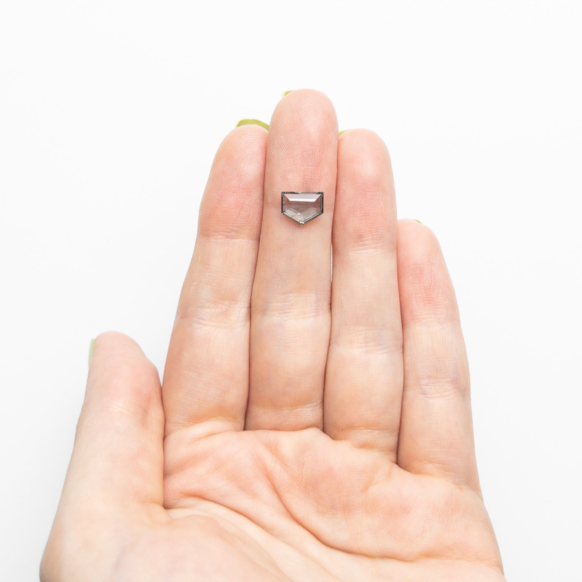 1.70ct 6.55x8.15x2.76mm Shield Portrait Cut Sapphire 23677-03-3