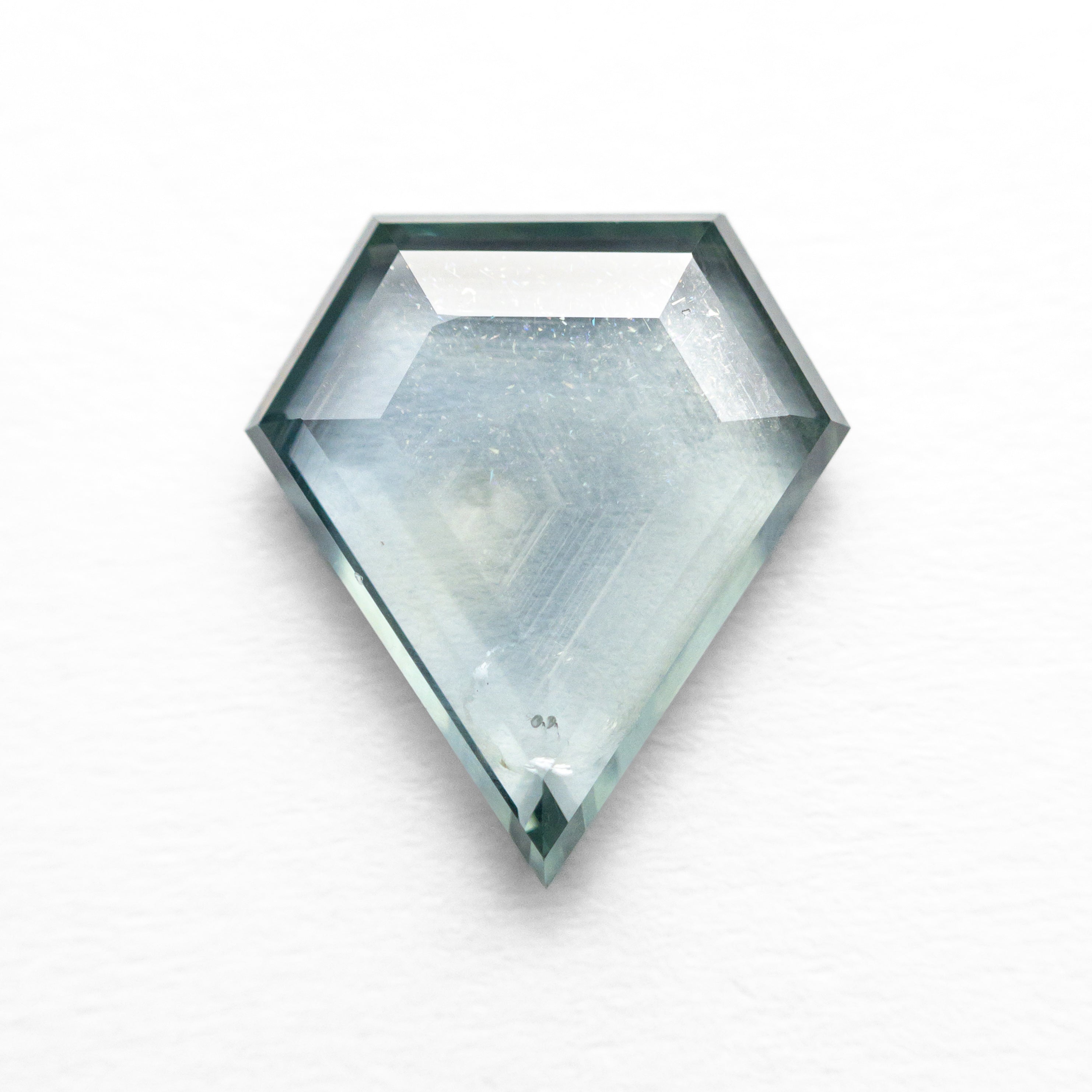 2.41ct 10.16x9.10x2.69mm Shield Portrait Cut Sapphire 23678-02-Staghead Designs