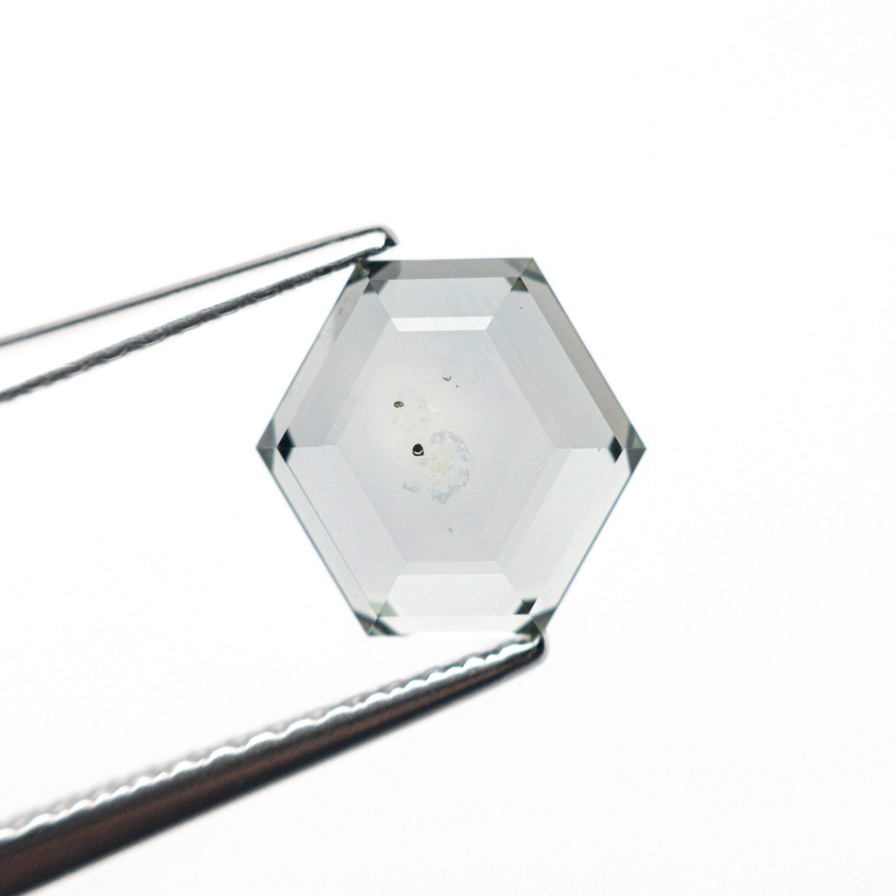 2.49ct 7.98x8.31x3.35mm Hexagon Portrait Cut Sapphire 23678-10-Staghead Designs