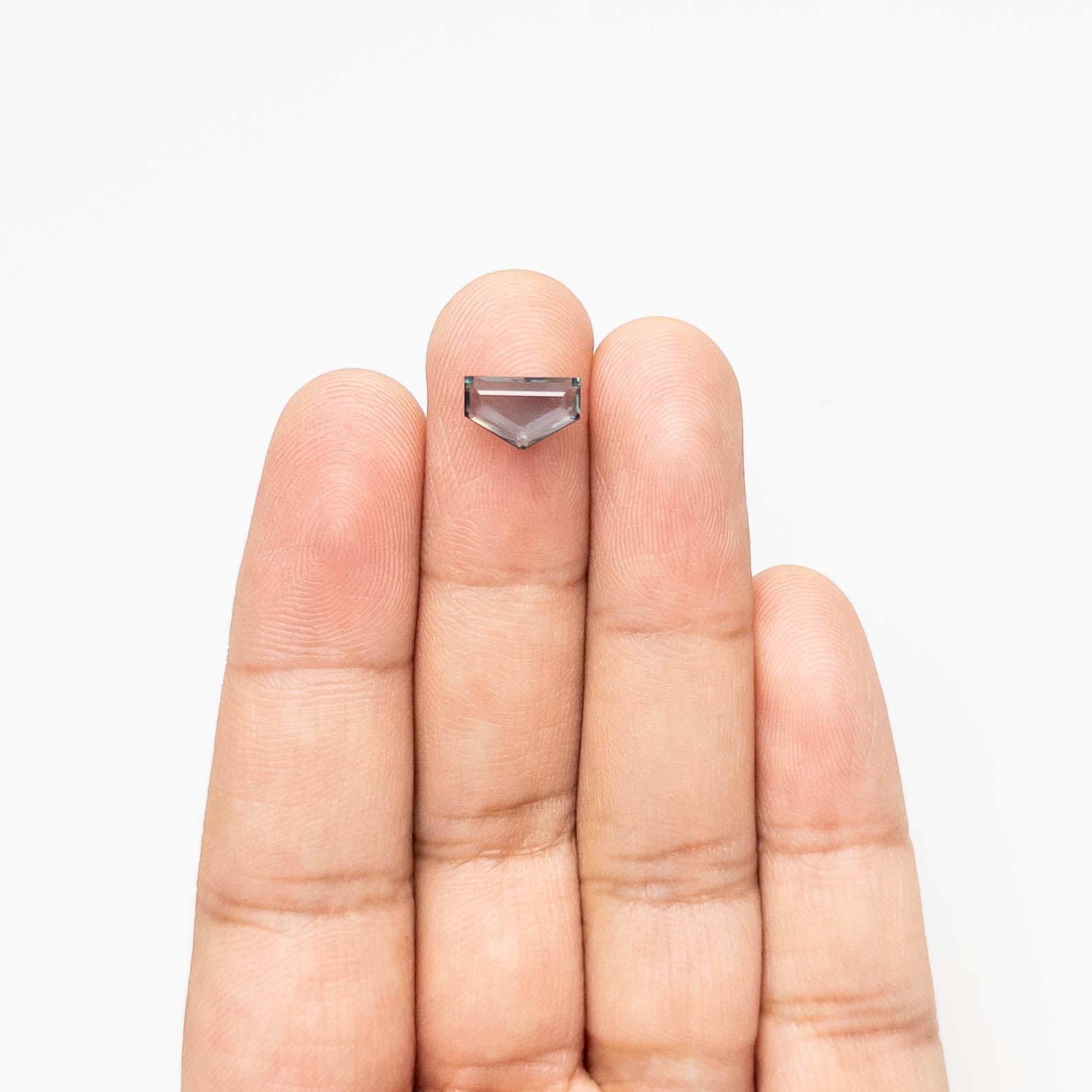 2.09ct 6.27x9.86x2.94mm Pentagon Portrait Cut Sapphire 23684-01-Staghead Designs