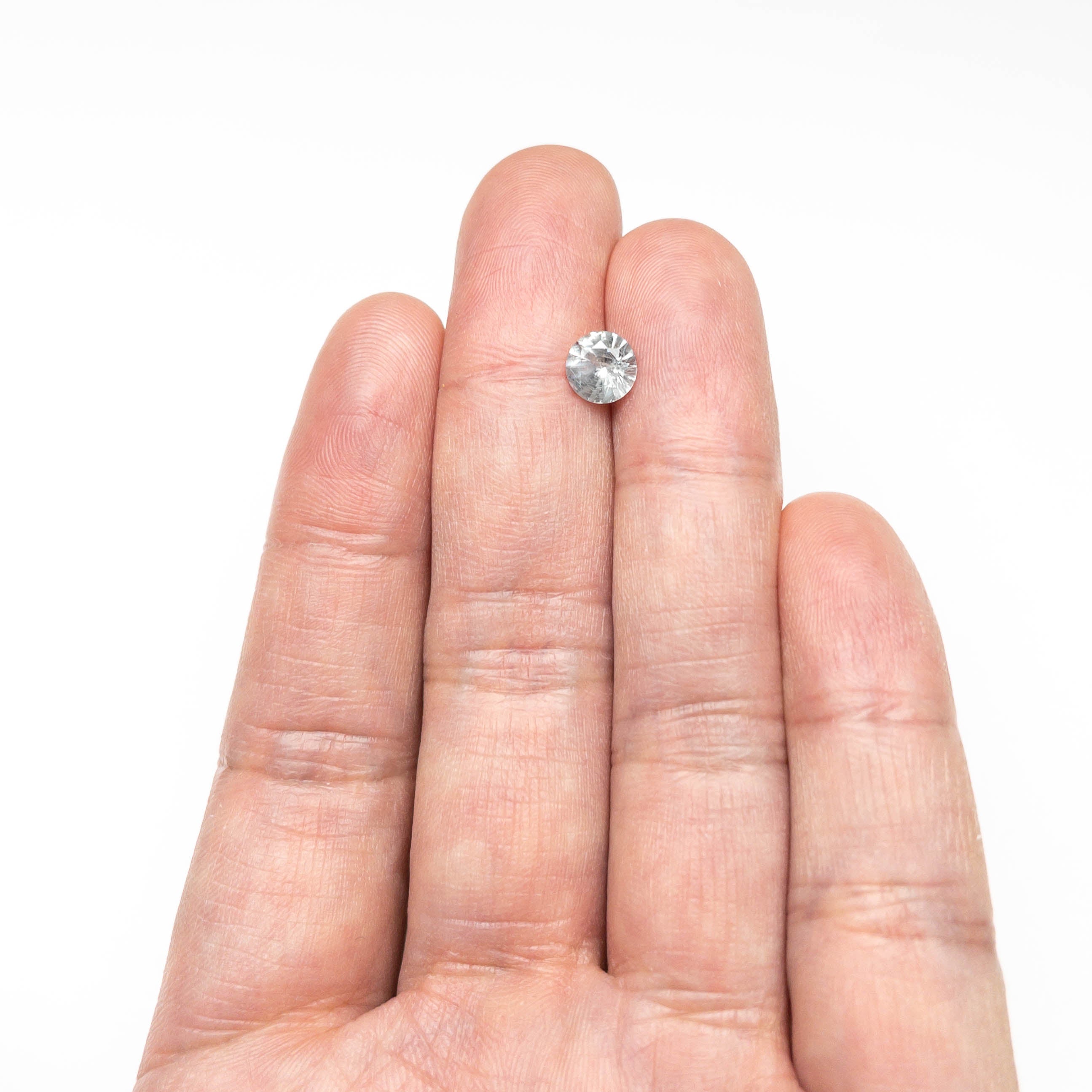 1.14ct 6.57x6.50x3.96mm Round Brilliant Sapphire 23686-02-Staghead Designs