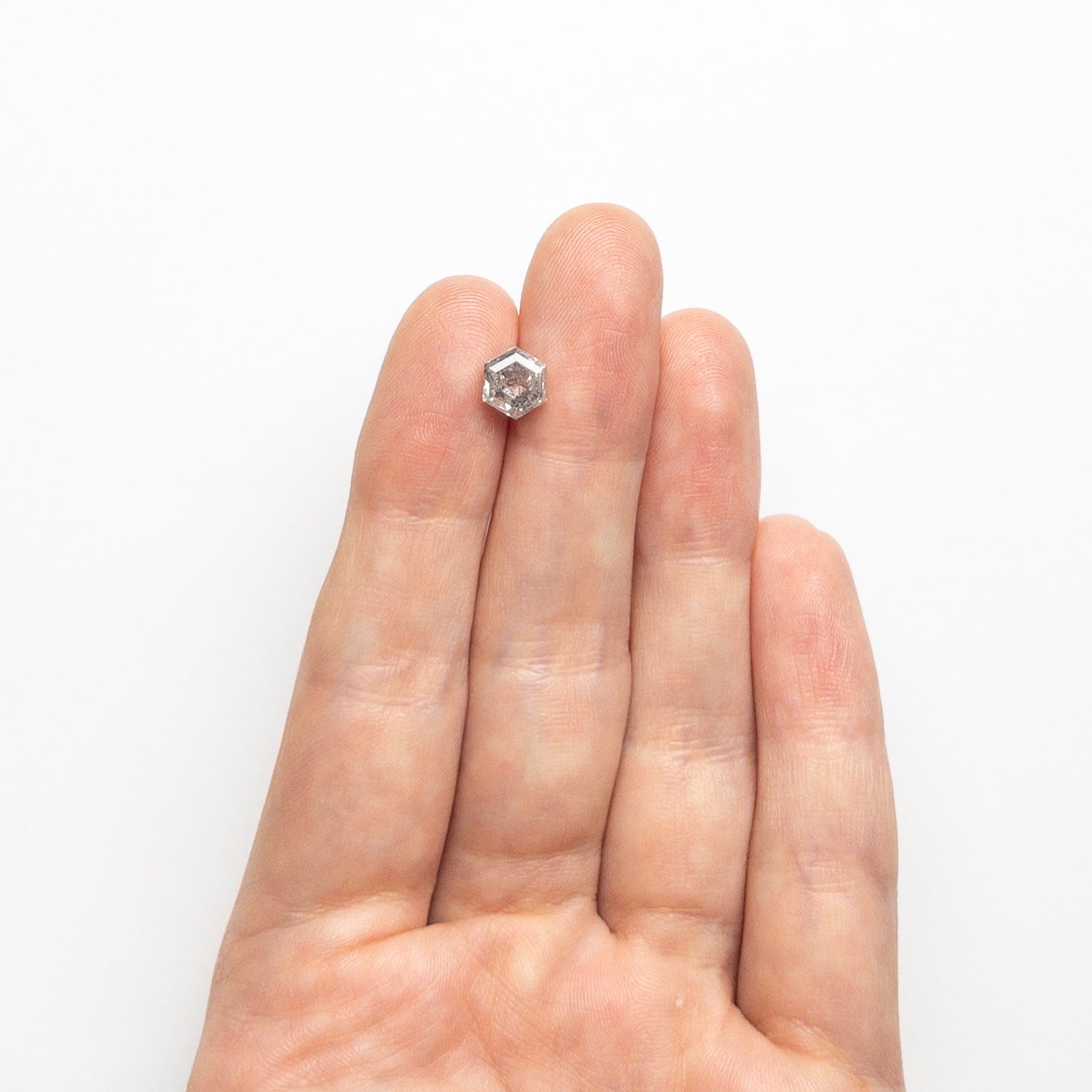 1.62ct 7.05x6.10x4.46mm Hexagon Step Cut 🇨🇦 23969-01-Staghead Designs