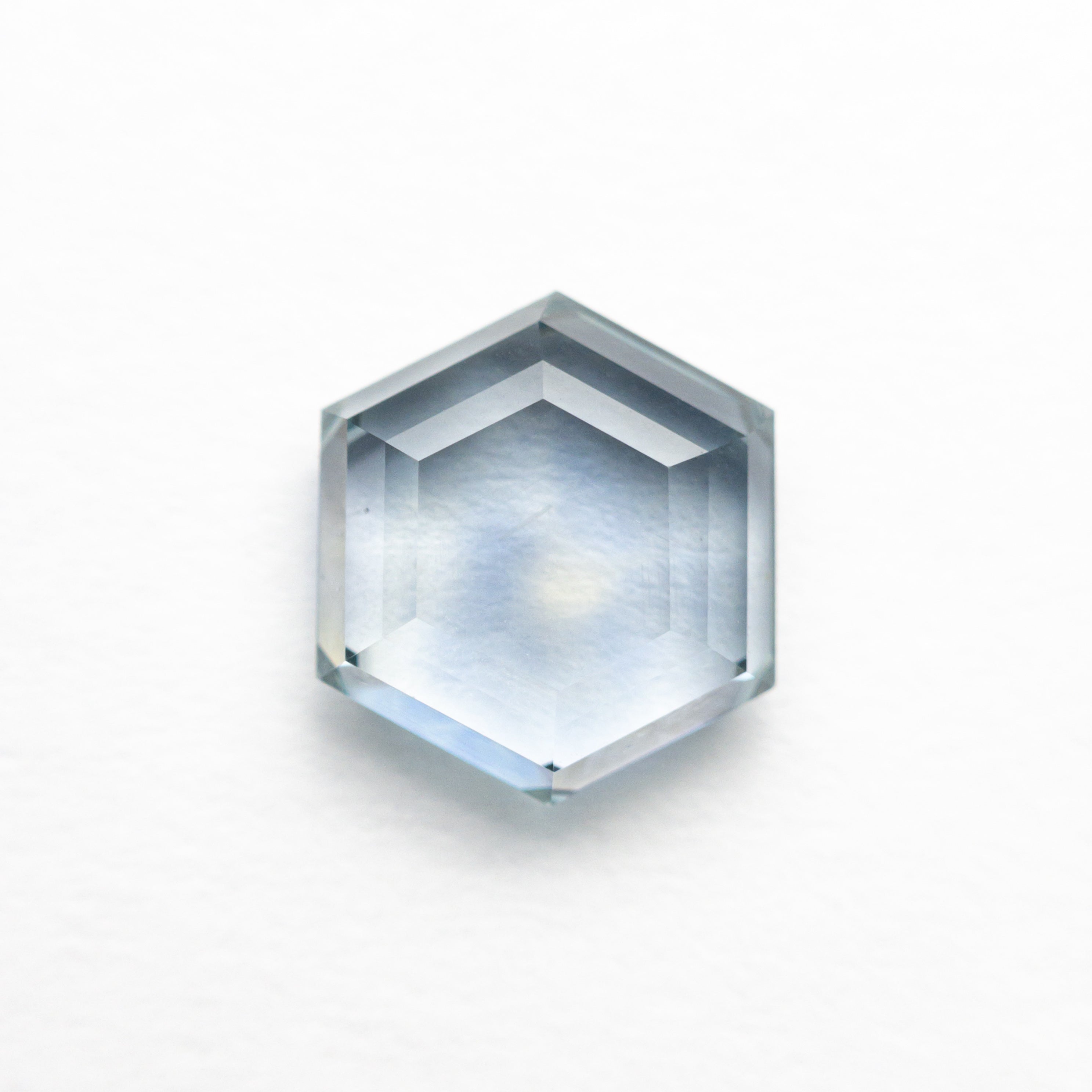 1.96ct 8.20x7.08x2.94mm Hexagon Portrait Cut Sapphire 23709-04-Staghead Designs