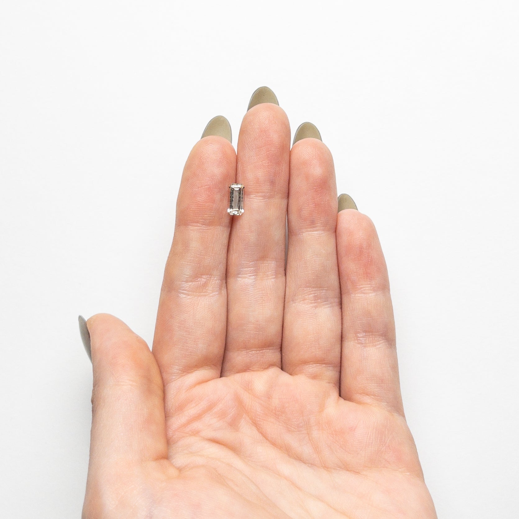 0.85ct 7.97x3.98x2.54mm Cut Corner Rectangle Step Cut Sapphire 23773-02-Staghead Designs