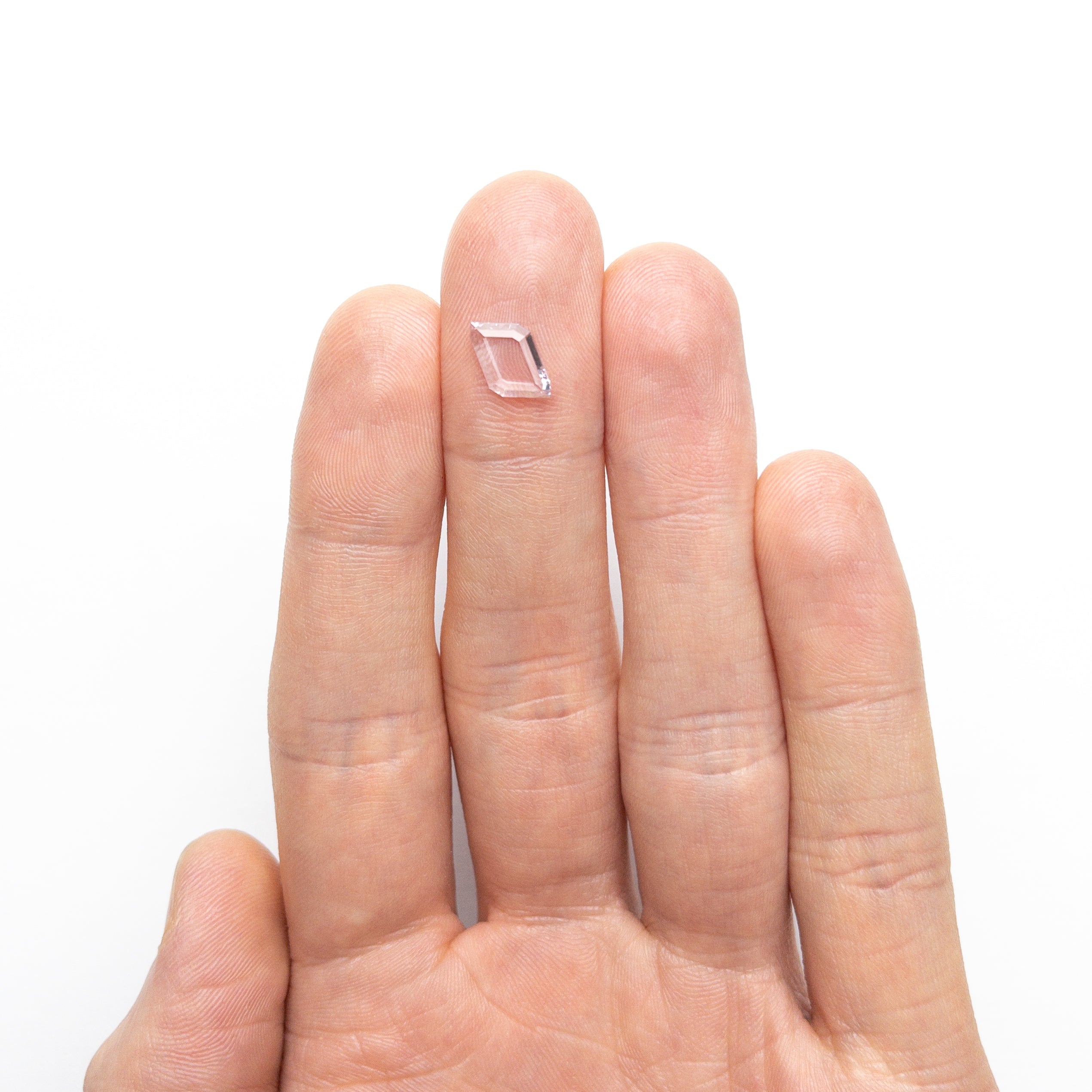 0.84ct 7.34x5.93x1.29mm Geometric Portrait Cut Sapphire 23794-06-Staghead Designs