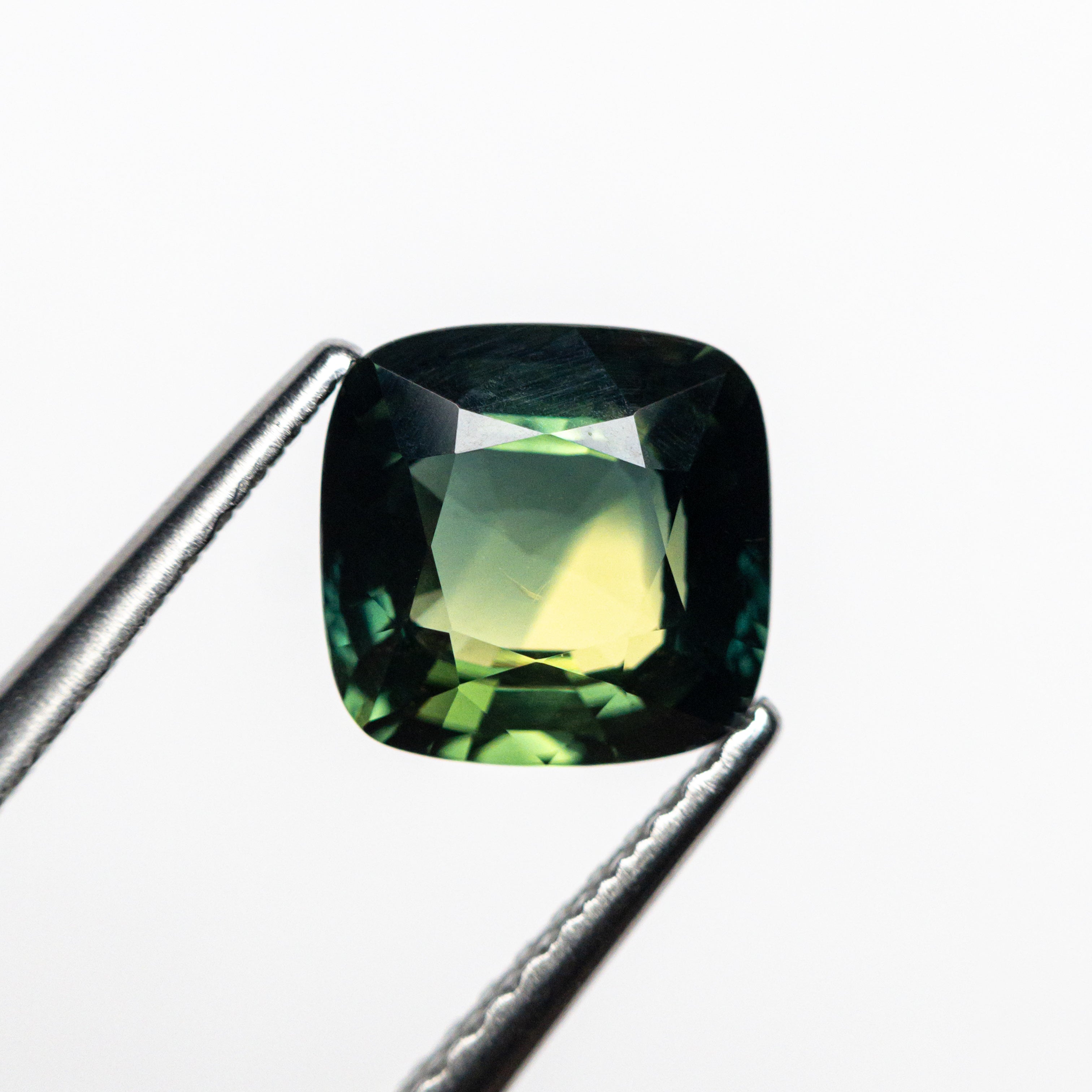 1.83ct 7.08x6.92x3.82mm Cushion Brilliant Sapphire 23804-14-Staghead Designs