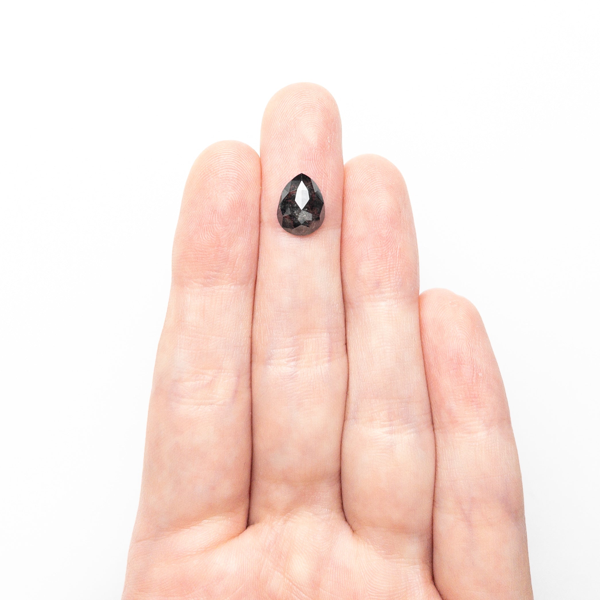 2.11ct 10.00x7.66x3.36mm Pear Rosecut 23837-12-Staghead Designs