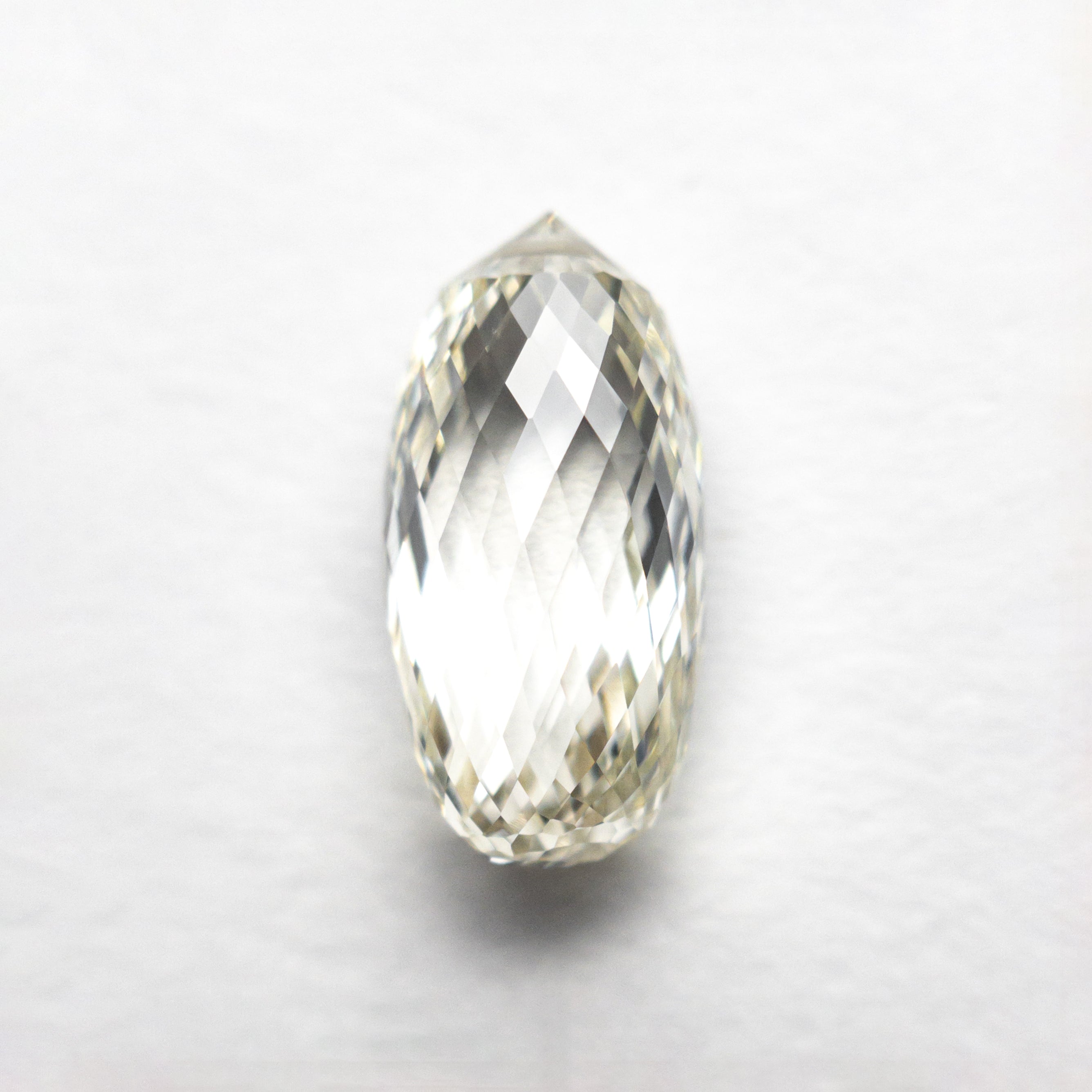 2.03ct 10.04x4.88x4.35mm VVS O-P Briolette Cut 23898-01-Staghead Designs