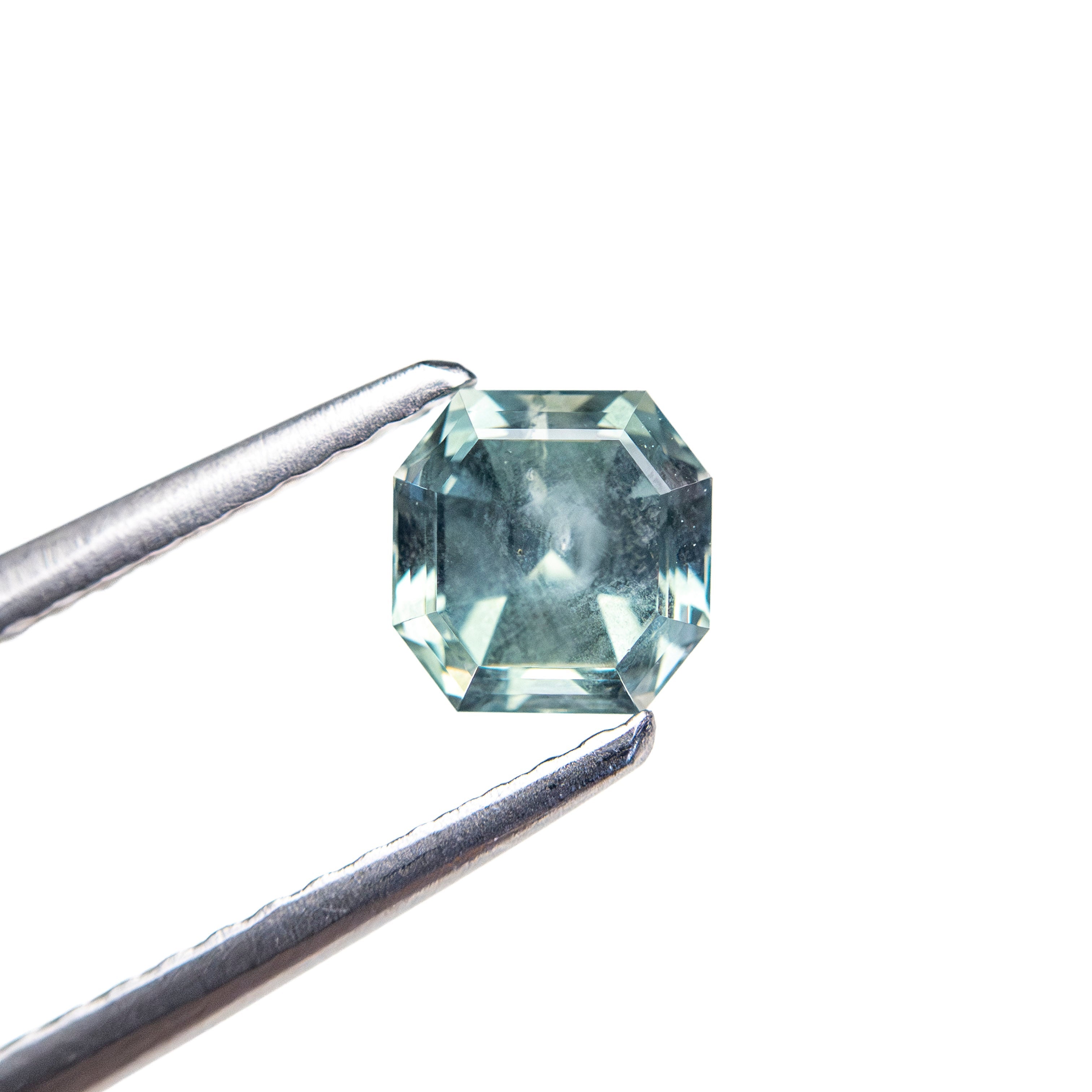 0.88ct 5.01x4.94x3.87mm Cut Corner Square Step Cut Sapphire 23903-11-Staghead Designs