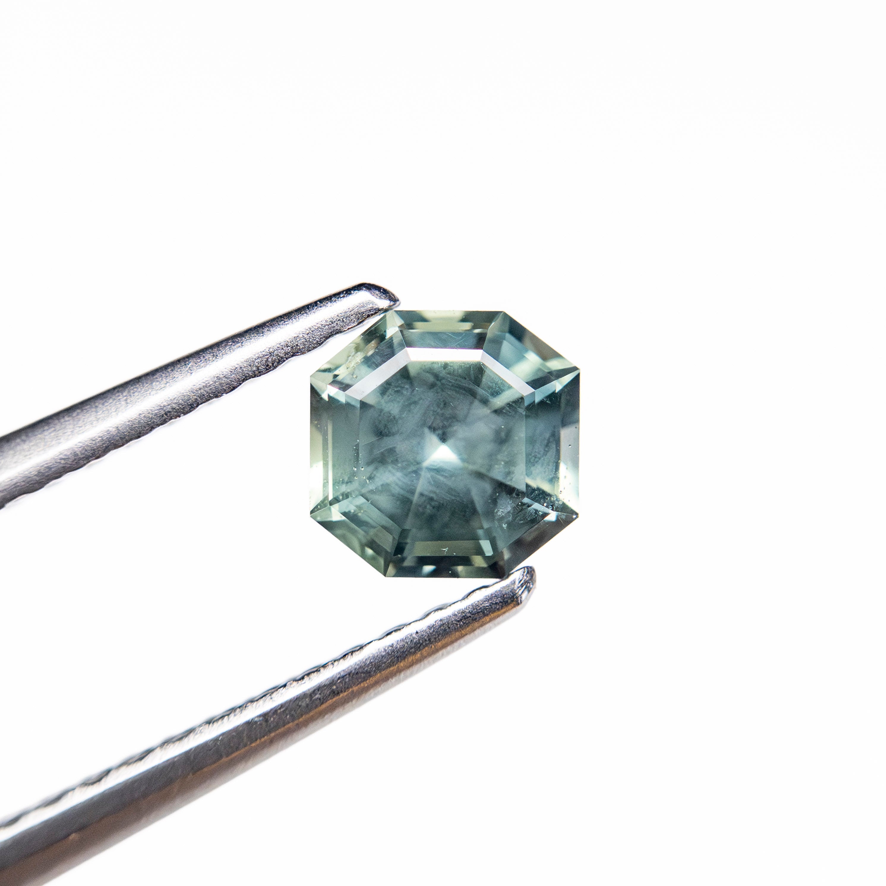 0.75ct 4.96x4.91x3.57mm Cut Corner Square Step Cut Sapphire 23903-12-Staghead Designs
