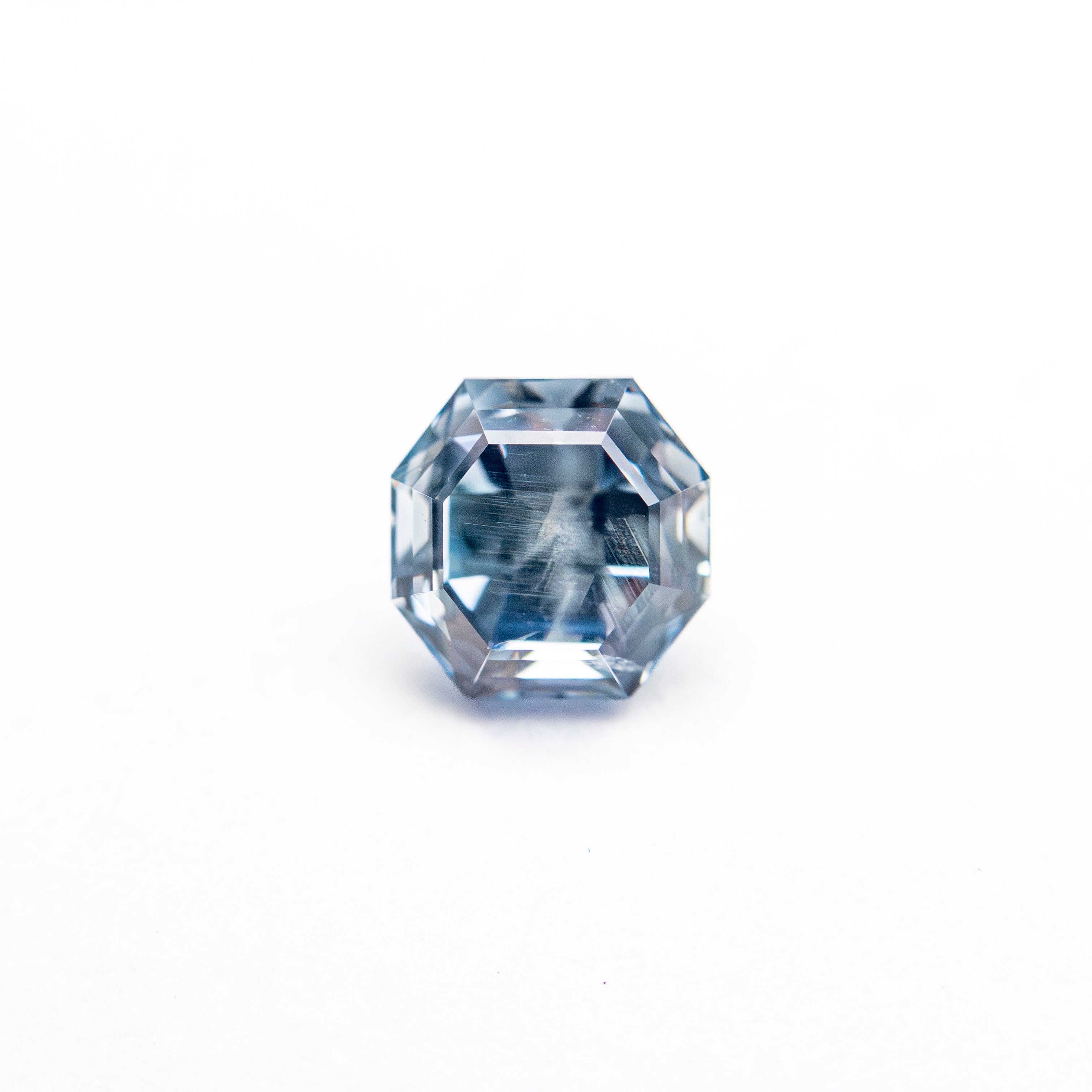 0.91ct 5.07x5.03x4.12mm Cut Corner Square Brilliant Sapphire 23903-16-Staghead Designs