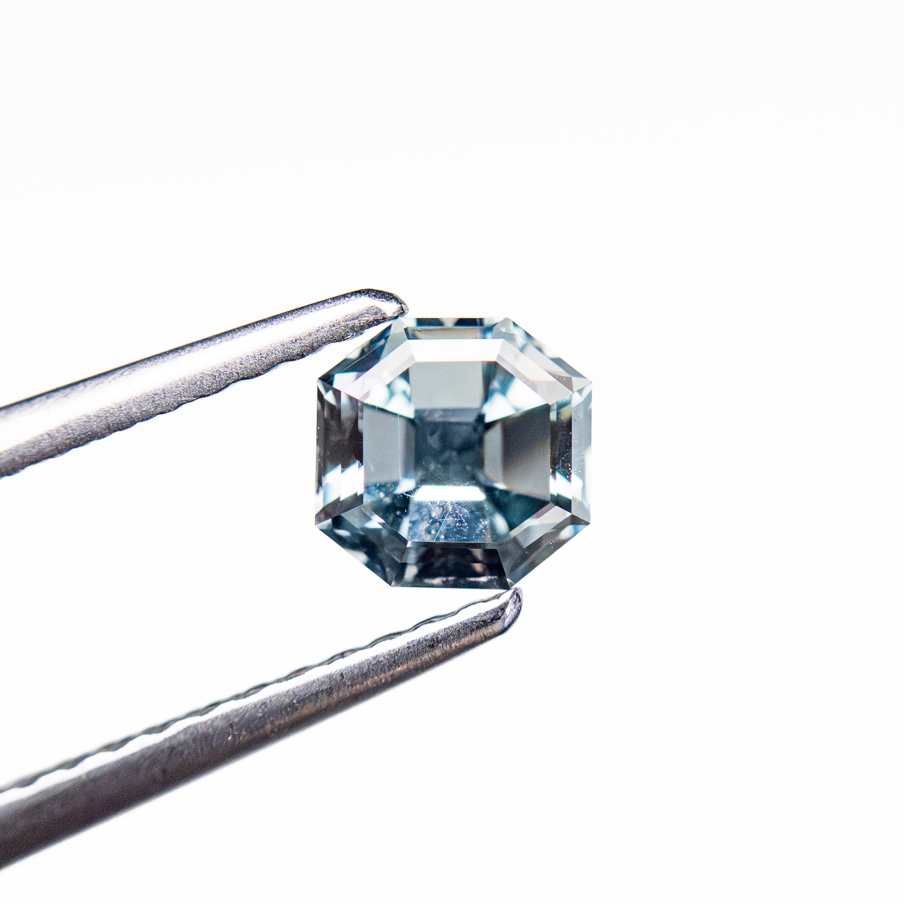 0.82ct 4.97x4.91x4.06mm Cut Corner Square Step Cut Sapphire 23903-20-Staghead Designs