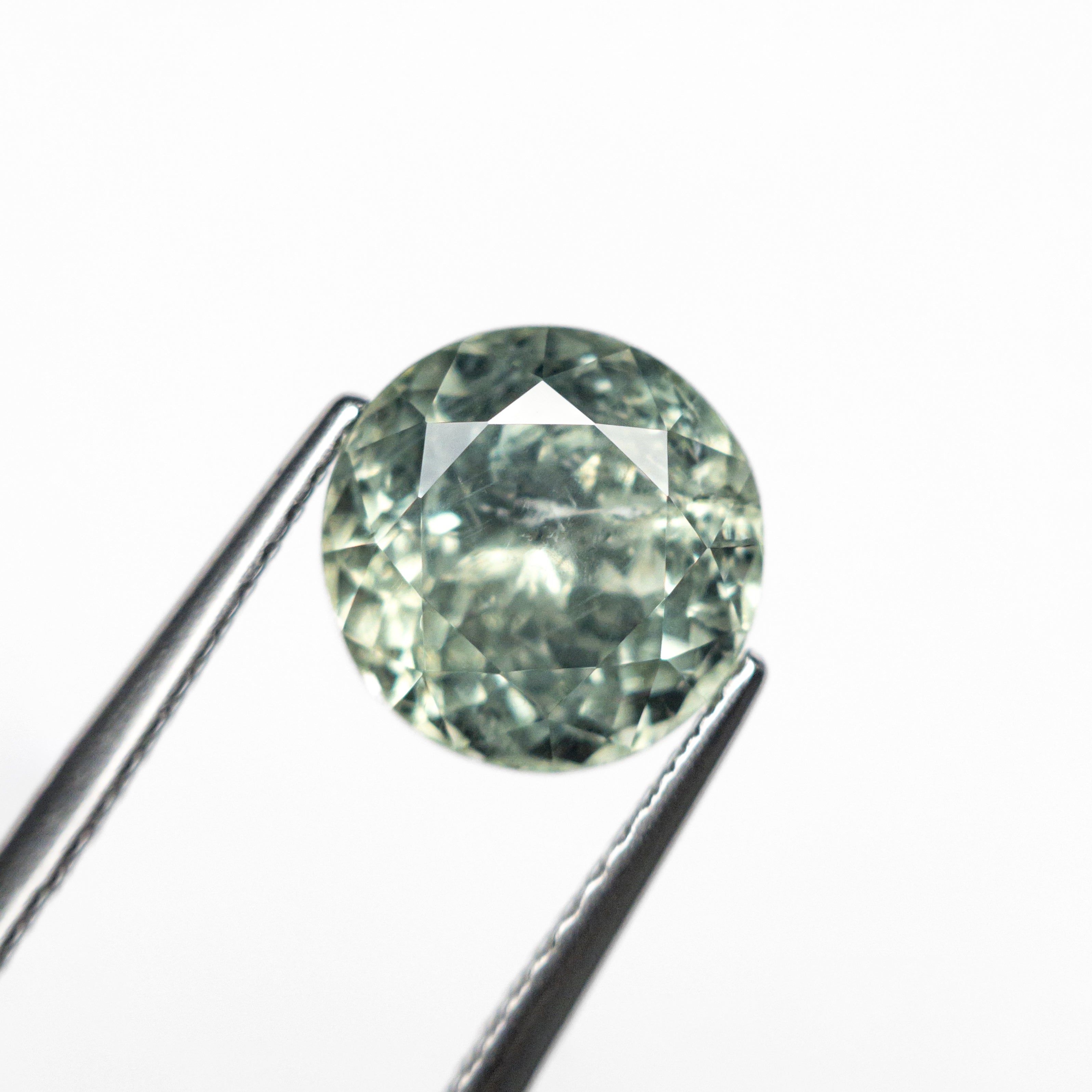 3.54ct 8.56x8.52x6.19mm Round Brilliant Sapphire 23963-01-Staghead Designs