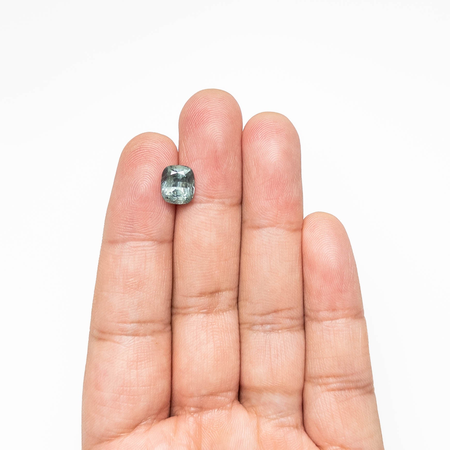 3.26ct 8.81x7.63x5.30mm Cushion Brilliant Sapphire 24824-01-Staghead Designs