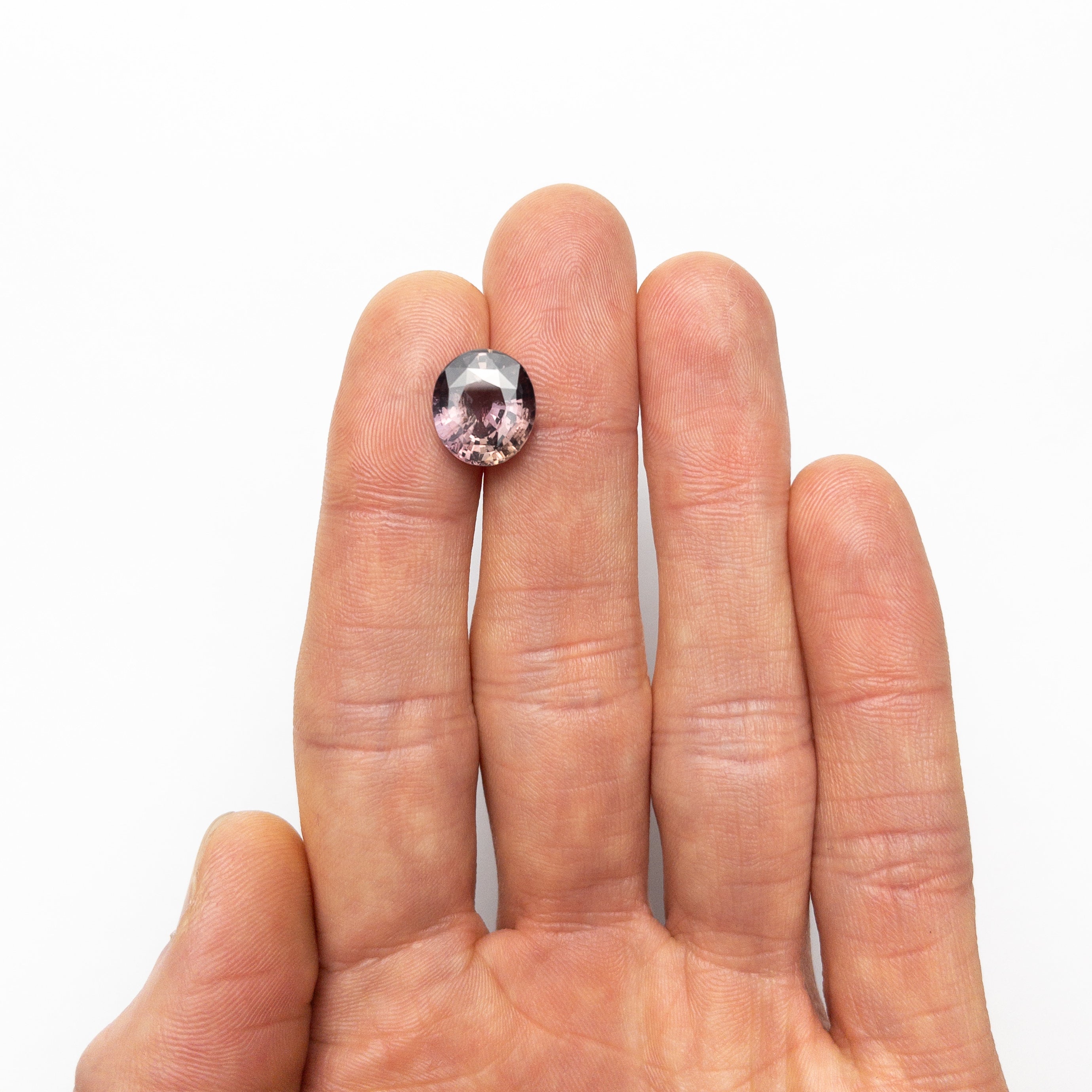 6.56ct 12.02x10.71x6.13mm Oval Brilliant Sapphire 25027-01-Staghead Designs